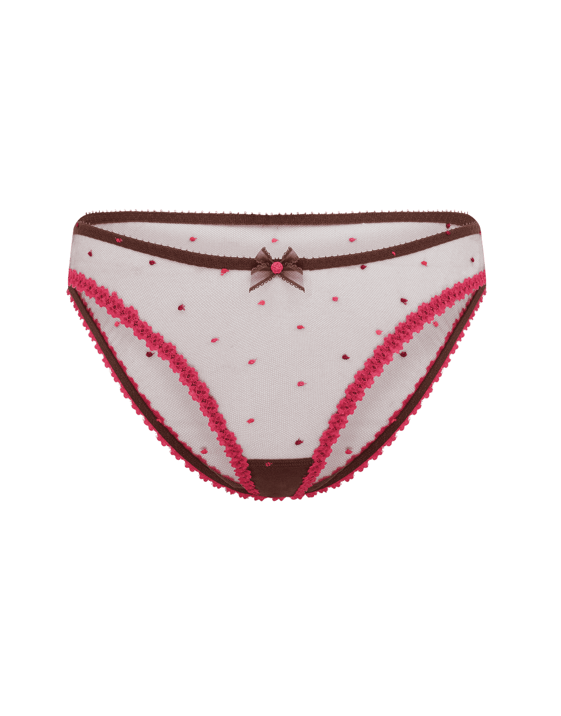 Poppie Full Brief Chestnut | Agent Provocateur