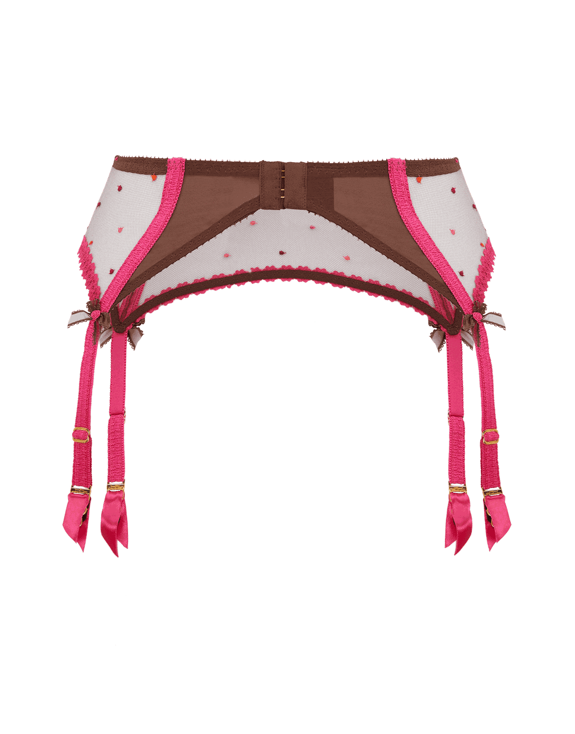 Poppie Suspender Chestnut | Agent Provocateur
