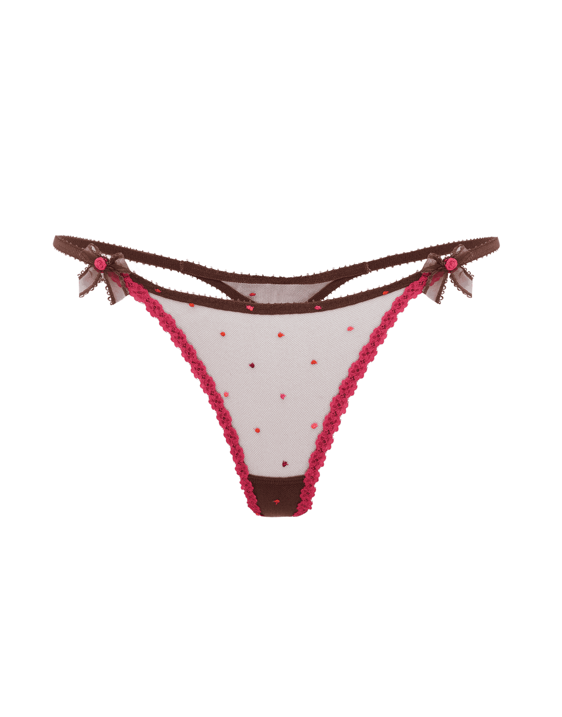 Poppie Thong Chestnut | Agent Provocateur