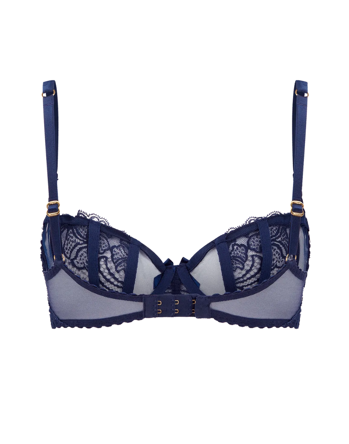 Rozlyn Balconette Bra Navy | Agent Provocateur
