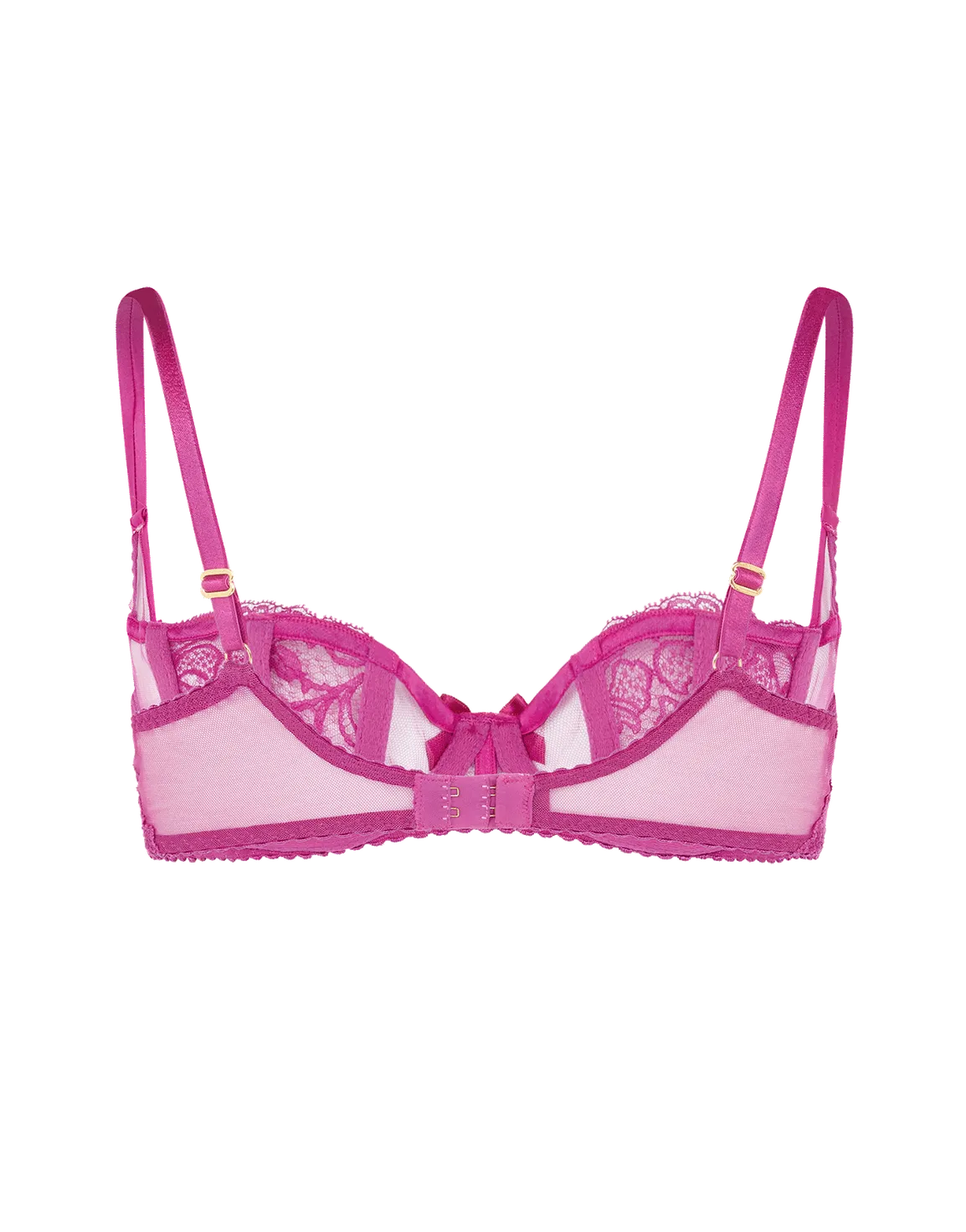 Rozlyn Balconette Underwired Bra Magenta | Agent Provocateur