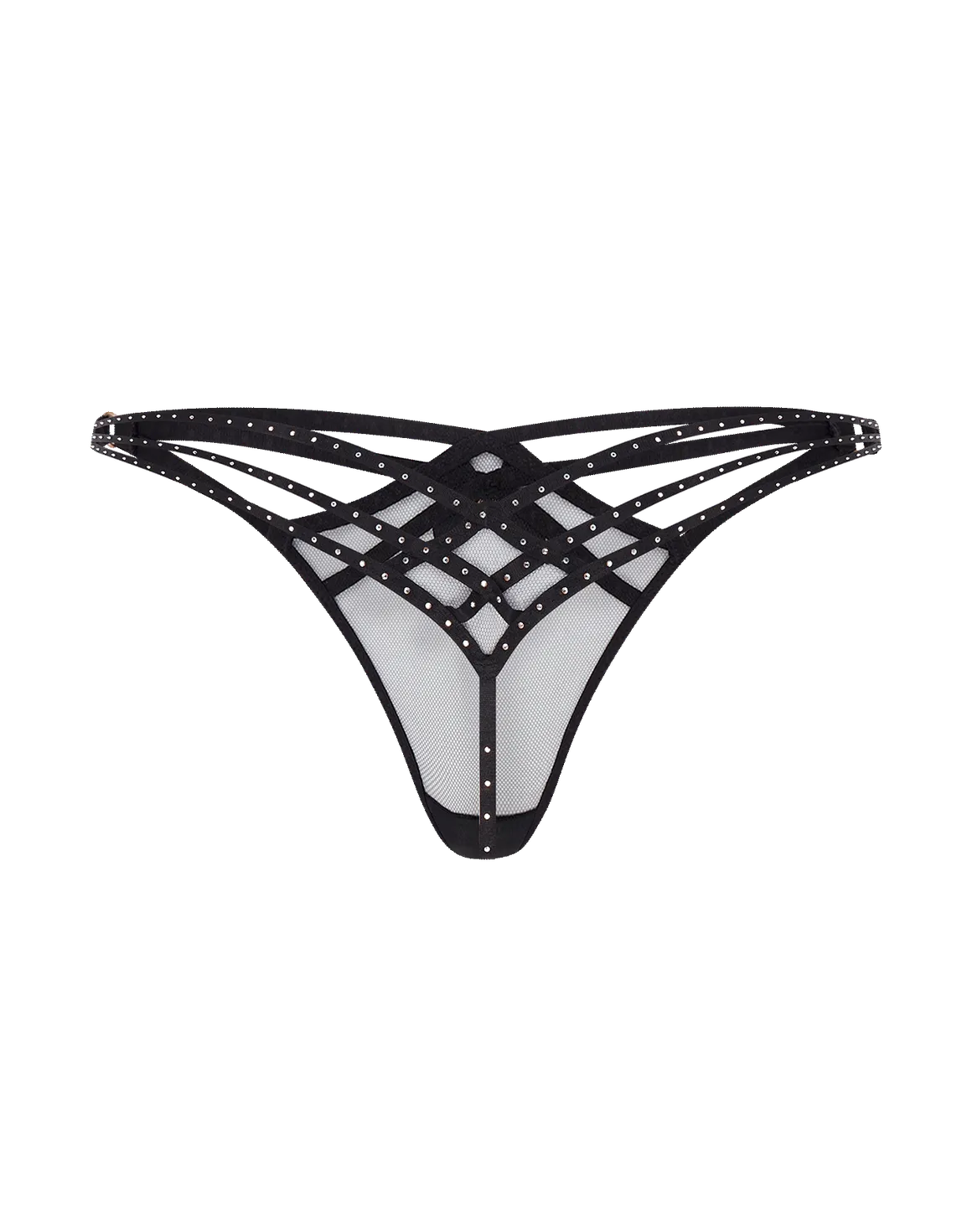 Rubi Thong Black/Black | Agent Provocateur