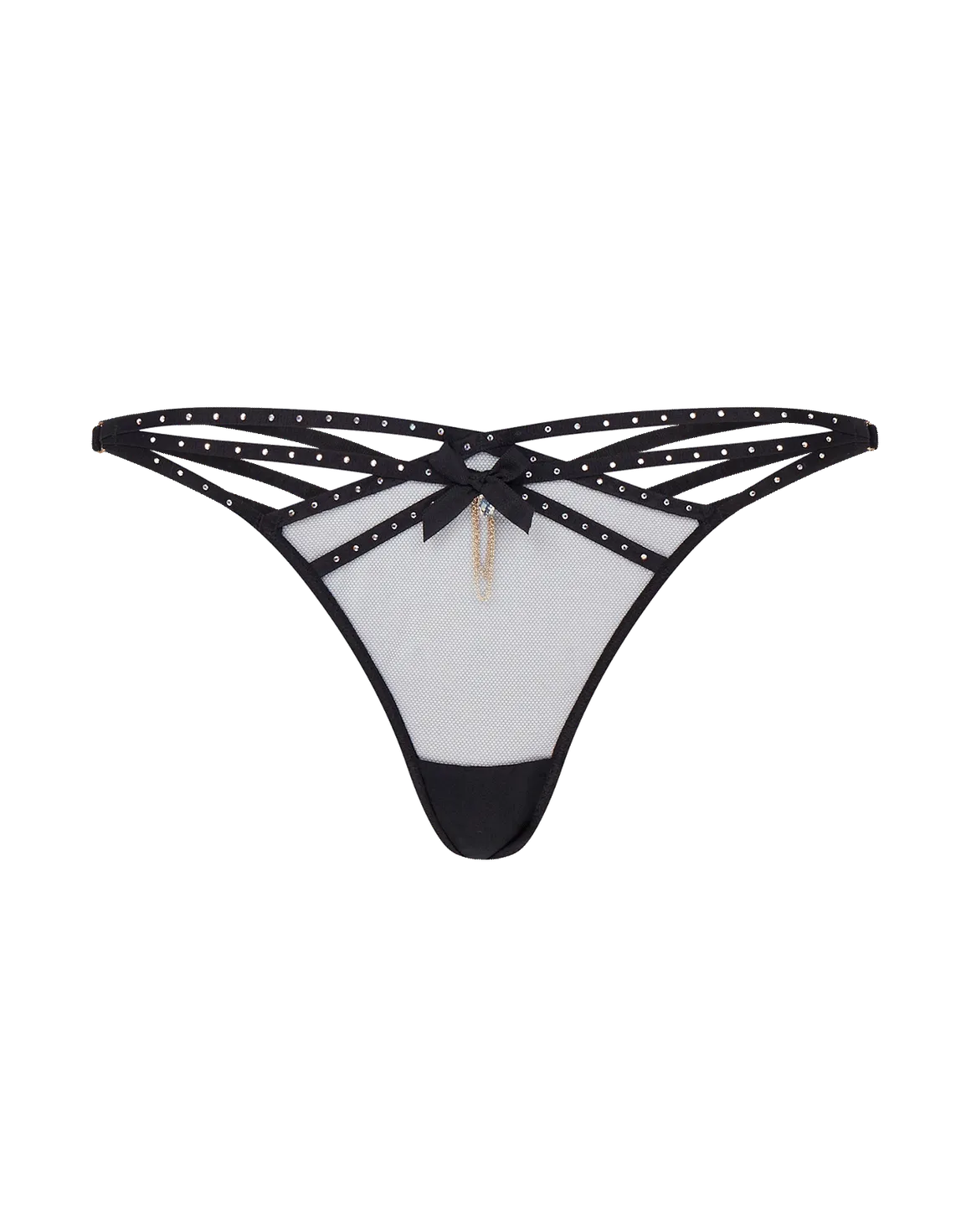 Rubi Thong Black/Black | Agent Provocateur