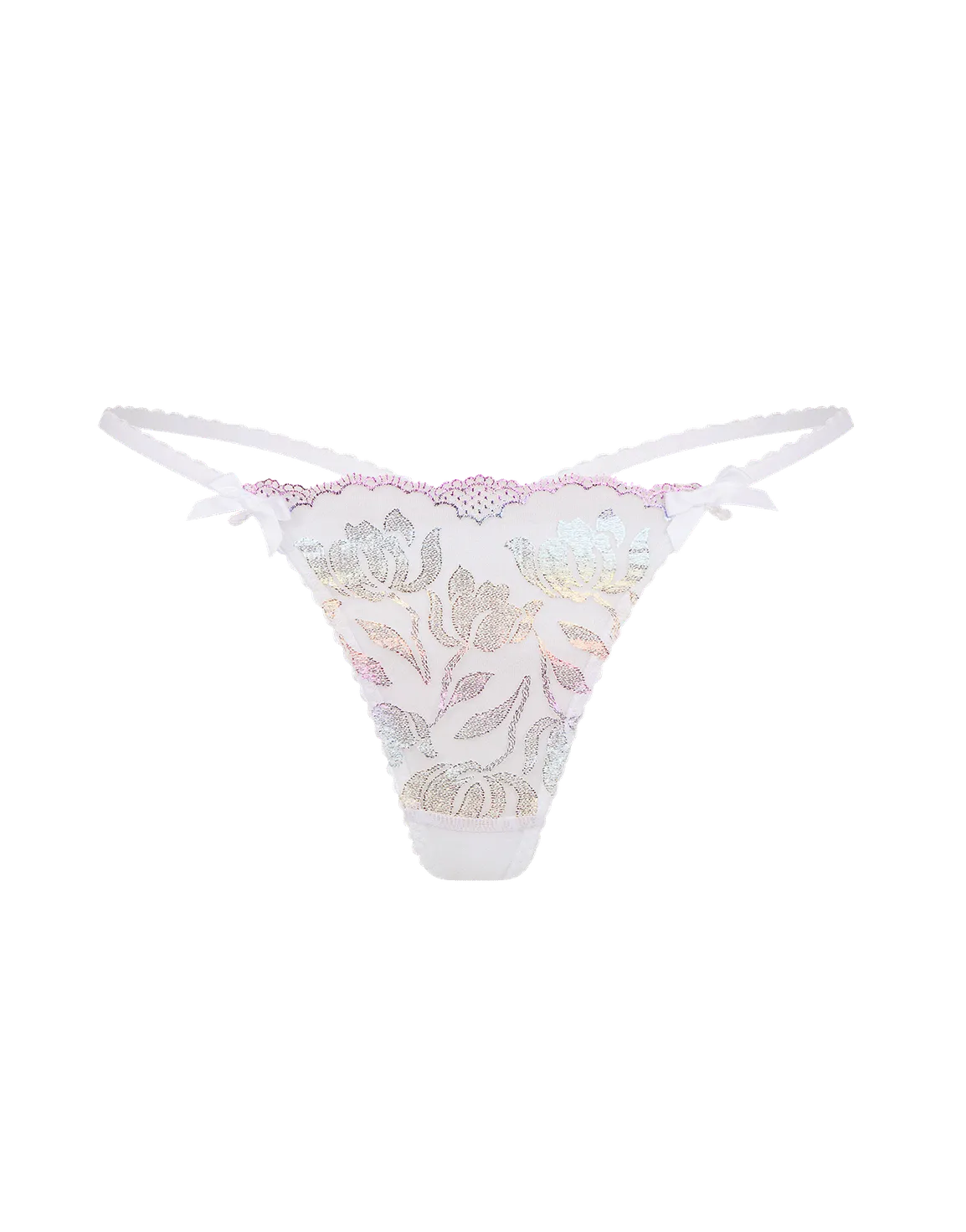 Sparkle Thong White | Agent Provocateur