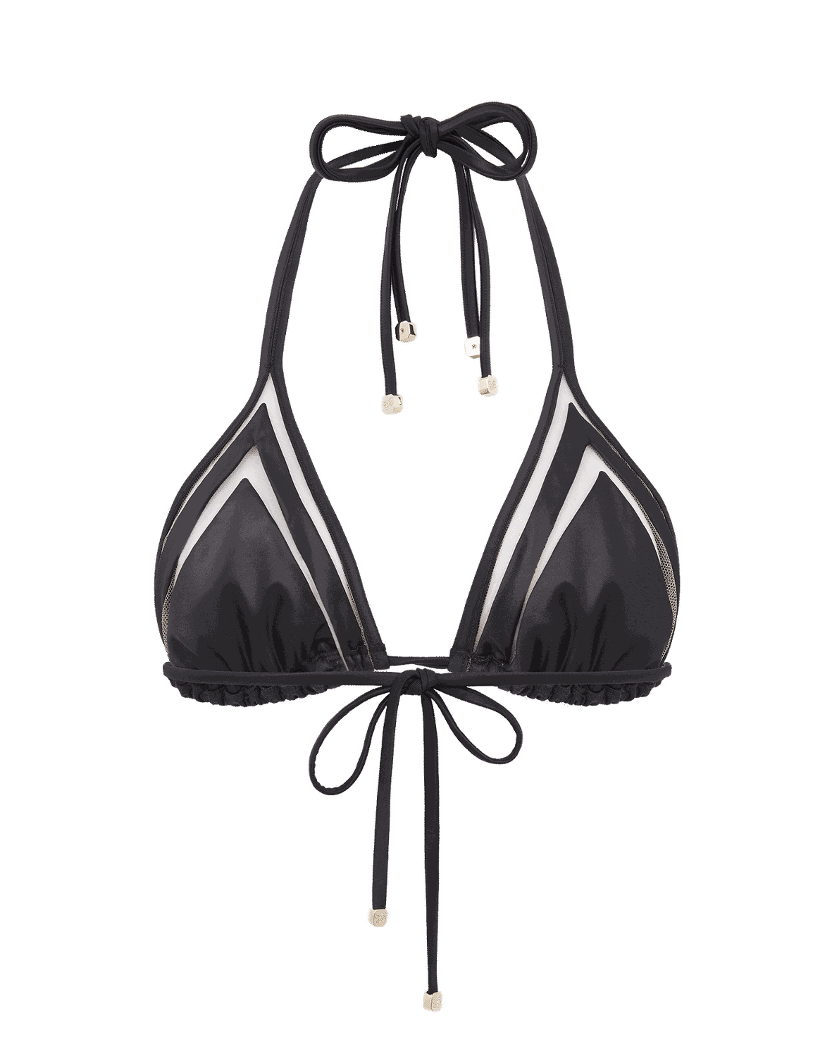 Tora Bikini Top Black/Sand | Agent Provocateur