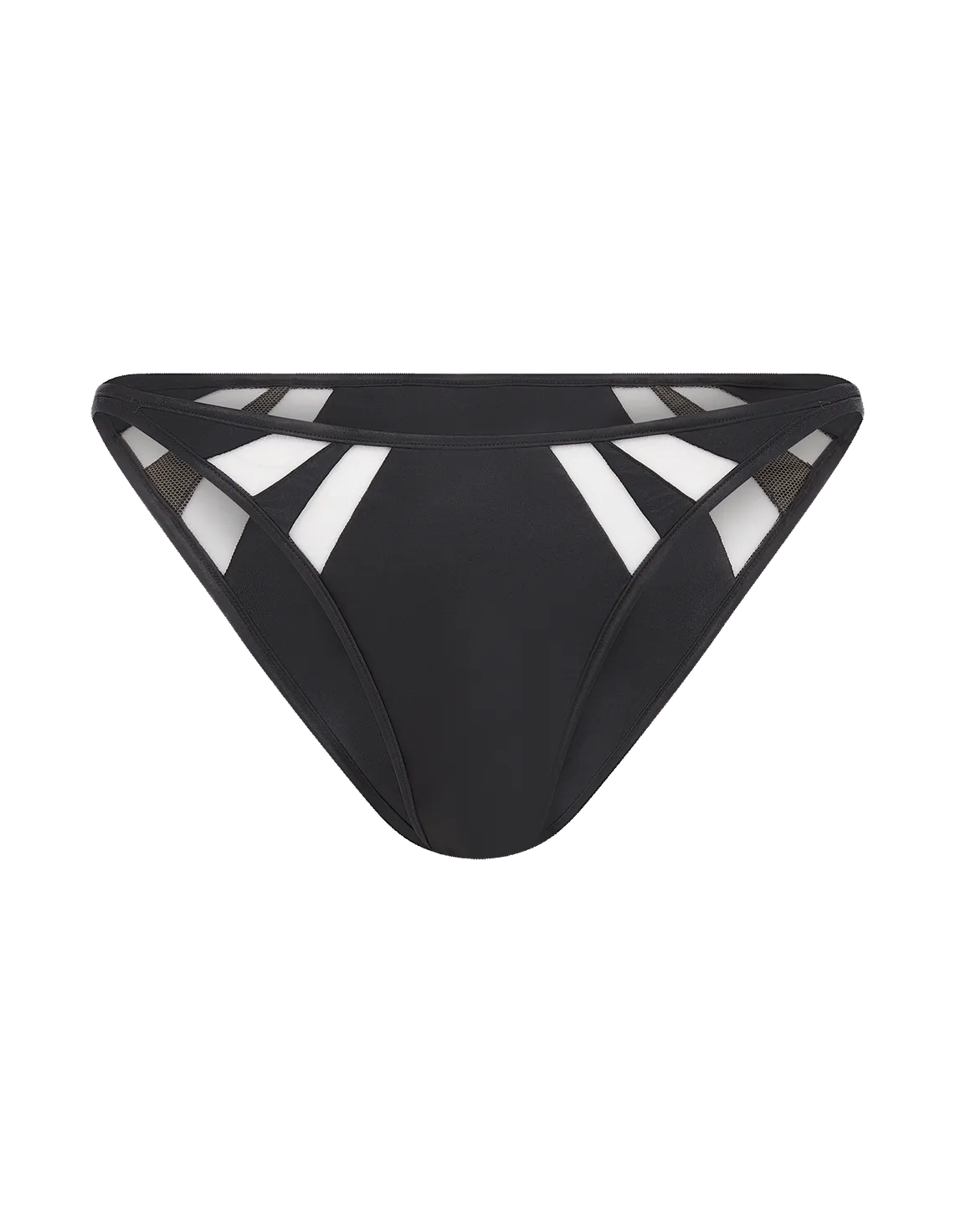 Tora Bikini Bottom Black/Sand | Agent Provocateur