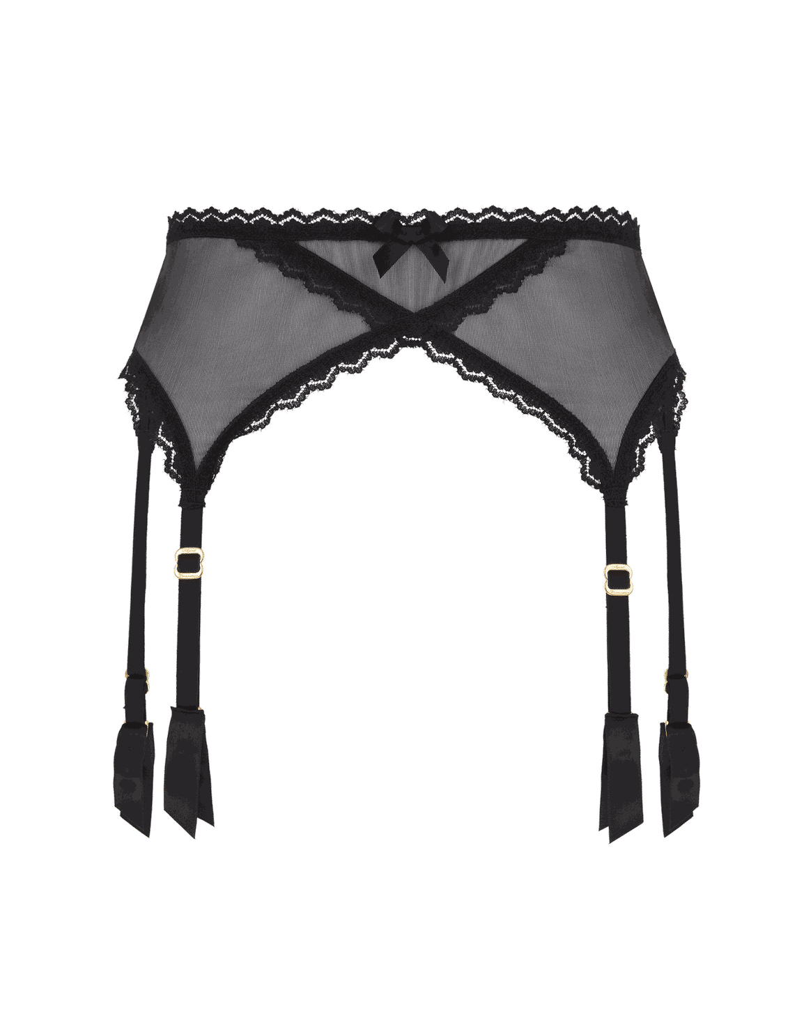 Venetia Suspender Black | Agent Provocateur