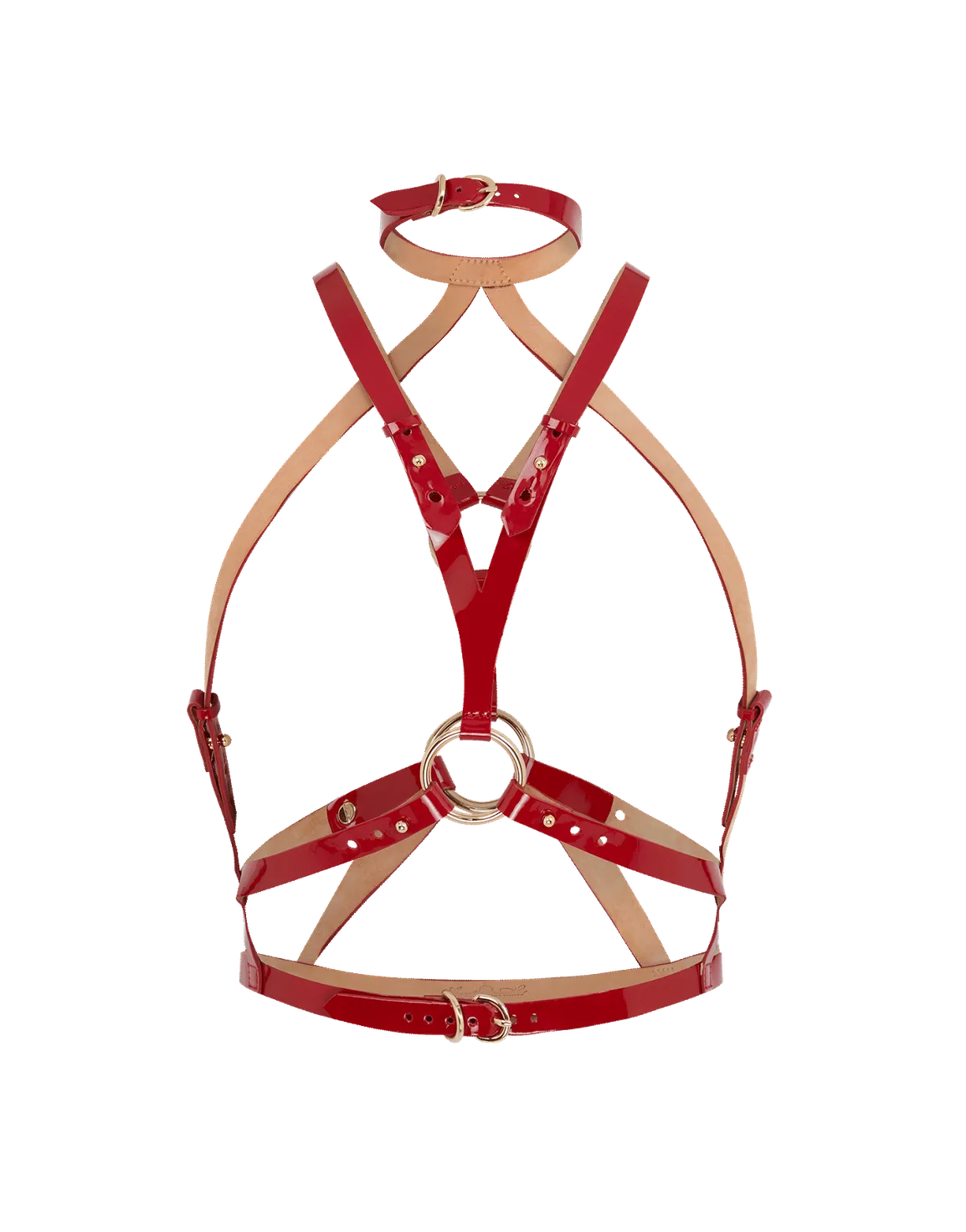 Veronika Harness Red | Agent Provocateur
