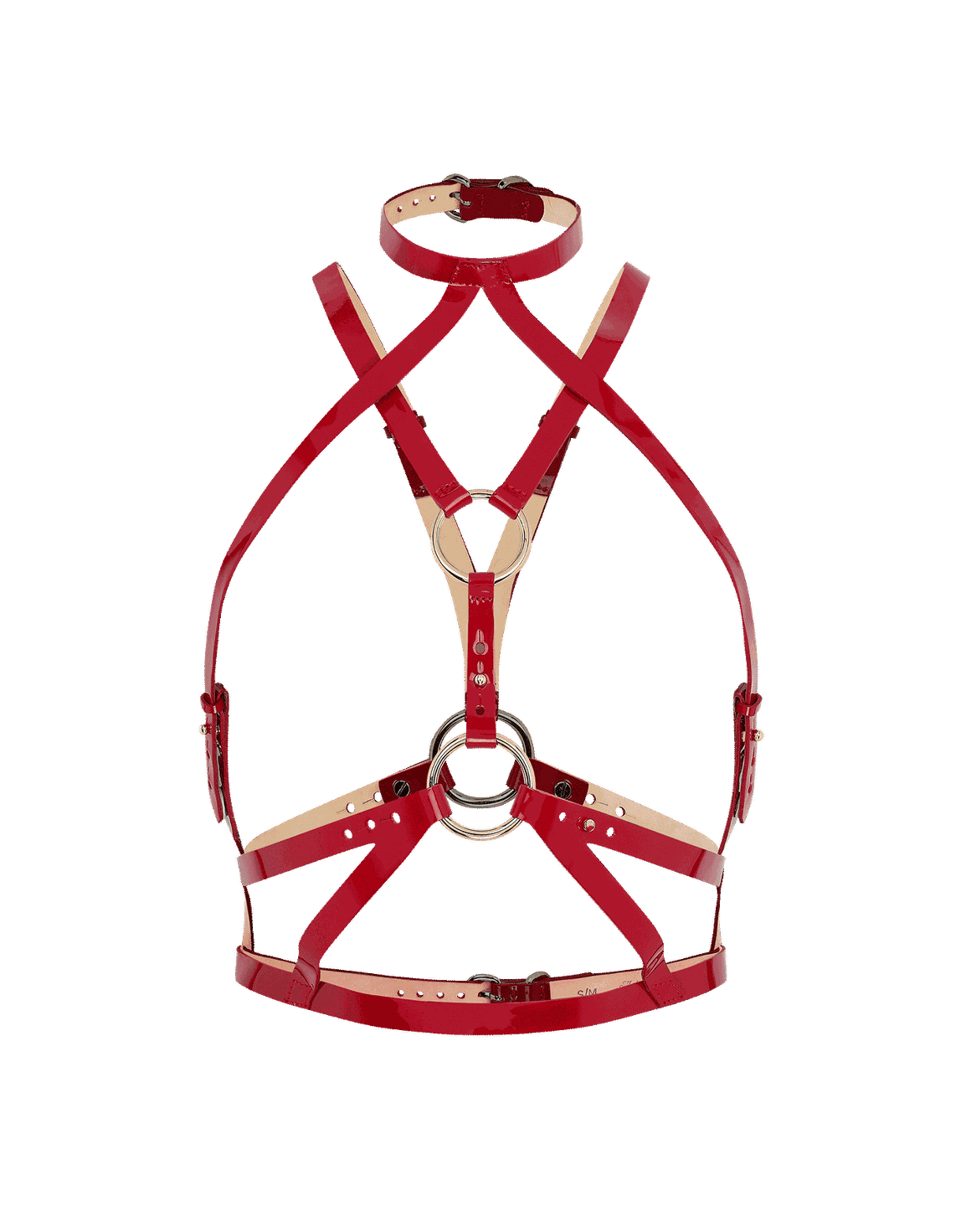 Veronika Harness Red | Agent Provocateur