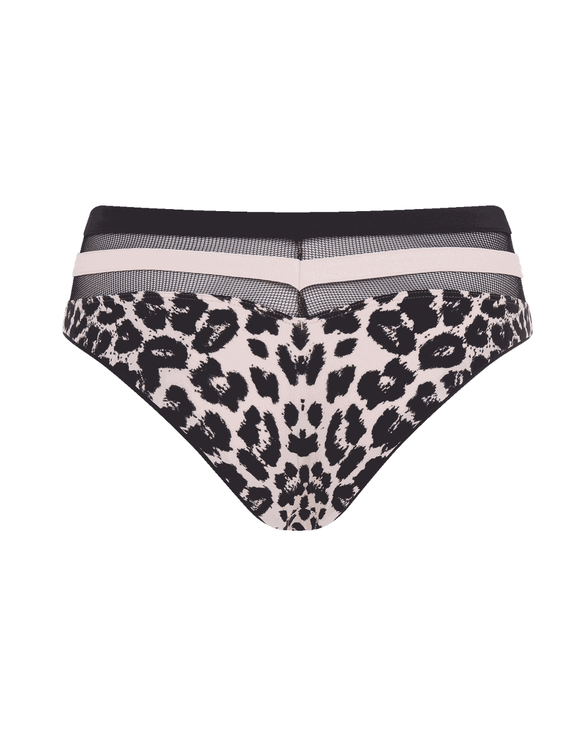 Zenaya High Waisted Bikini Bottom Leopard | Agent Provocateur