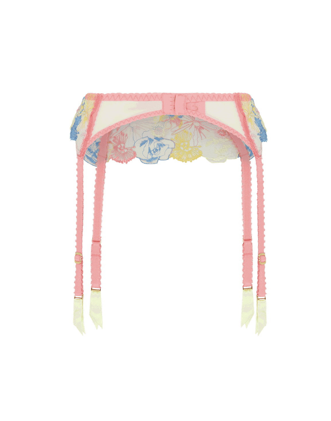 Zuri Suspender Pink Multicolour | Agent Provocateur