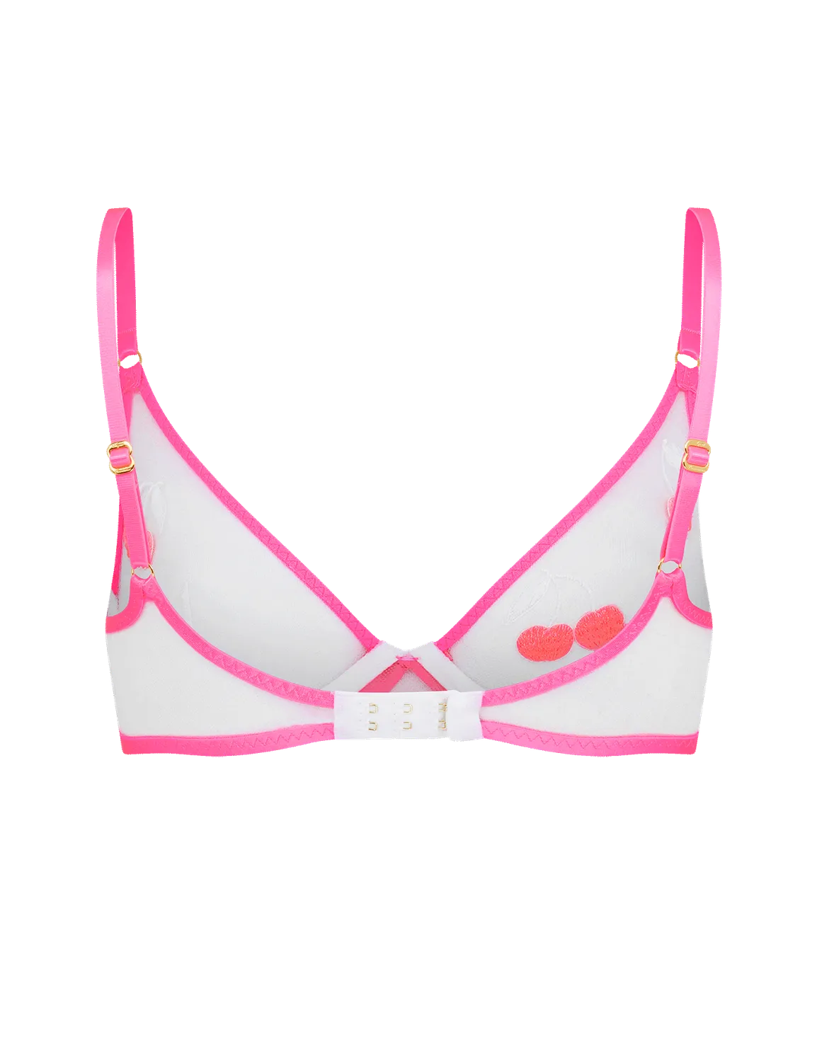 Donnie Plunge Underwired Bra Pink | Agent Provocateur