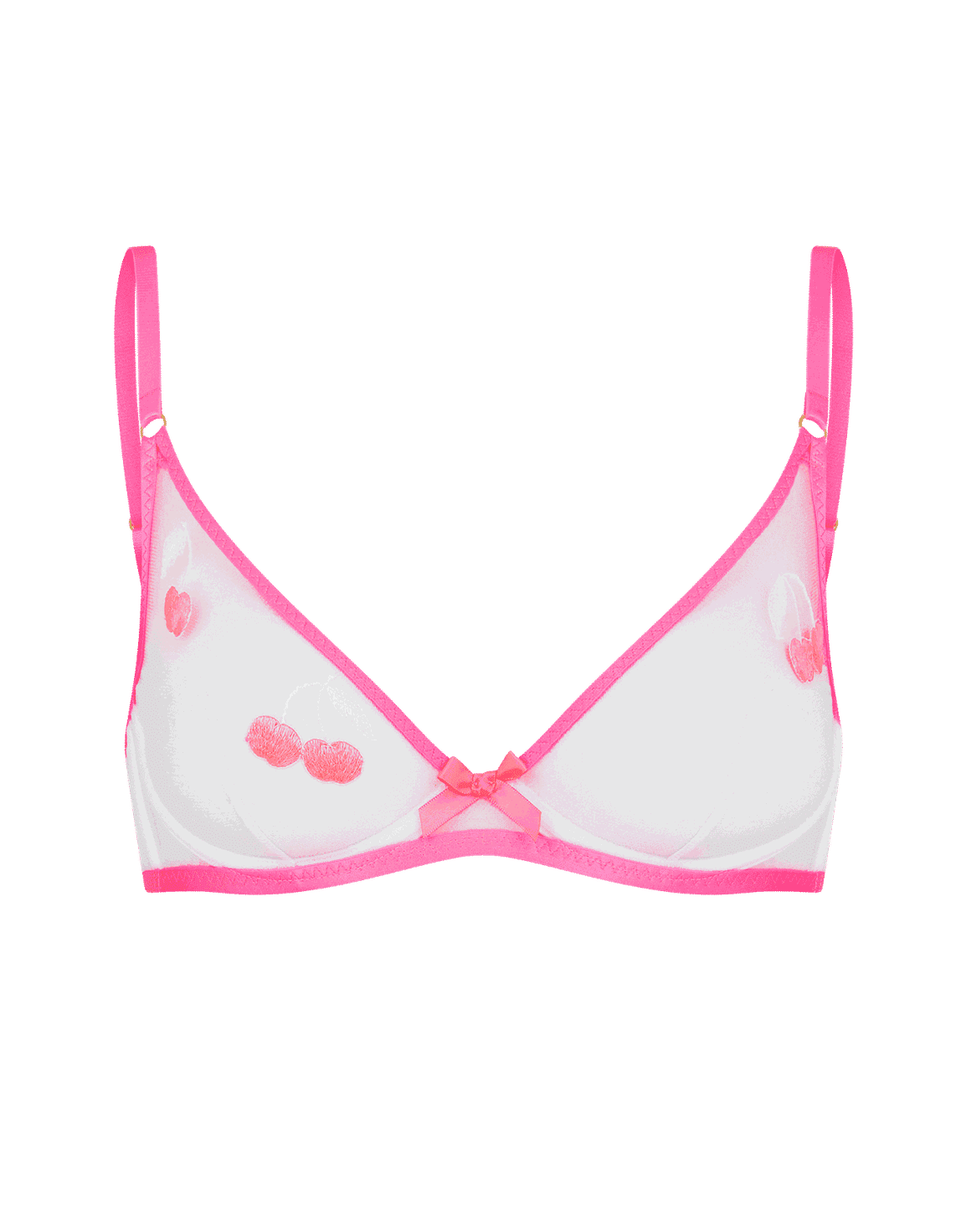 Donnie Plunge Underwired Bra Pink | Agent Provocateur