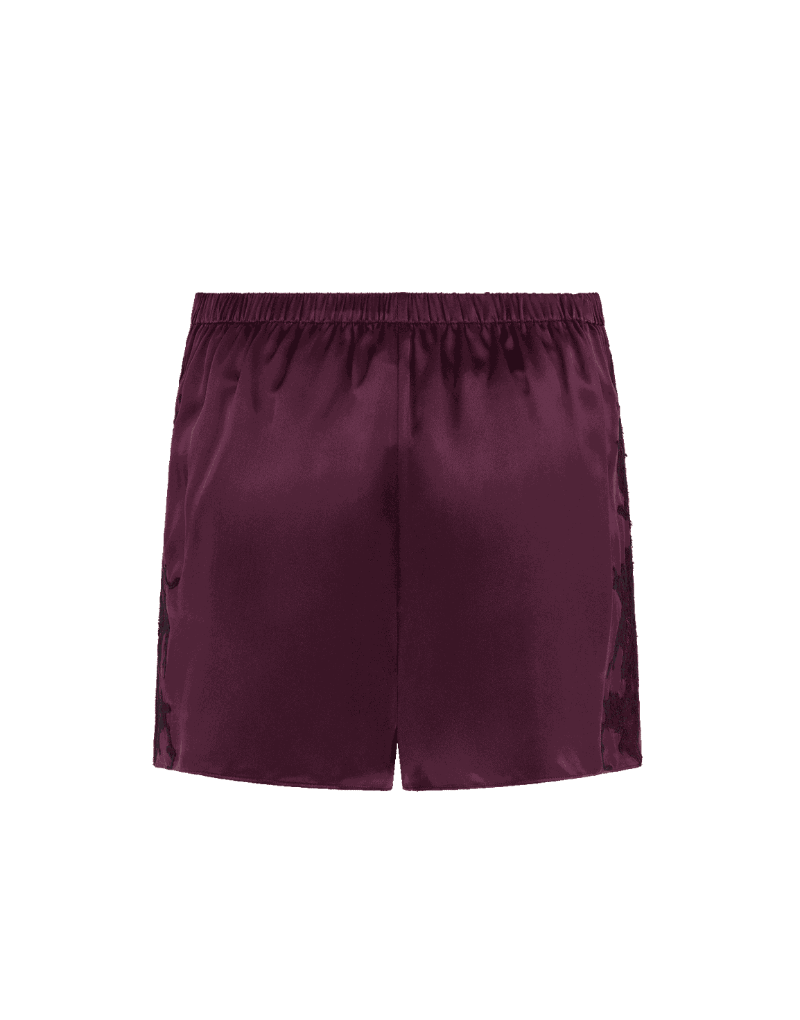 Caressa Pyjama Shorts Plum | Agent Provocateur