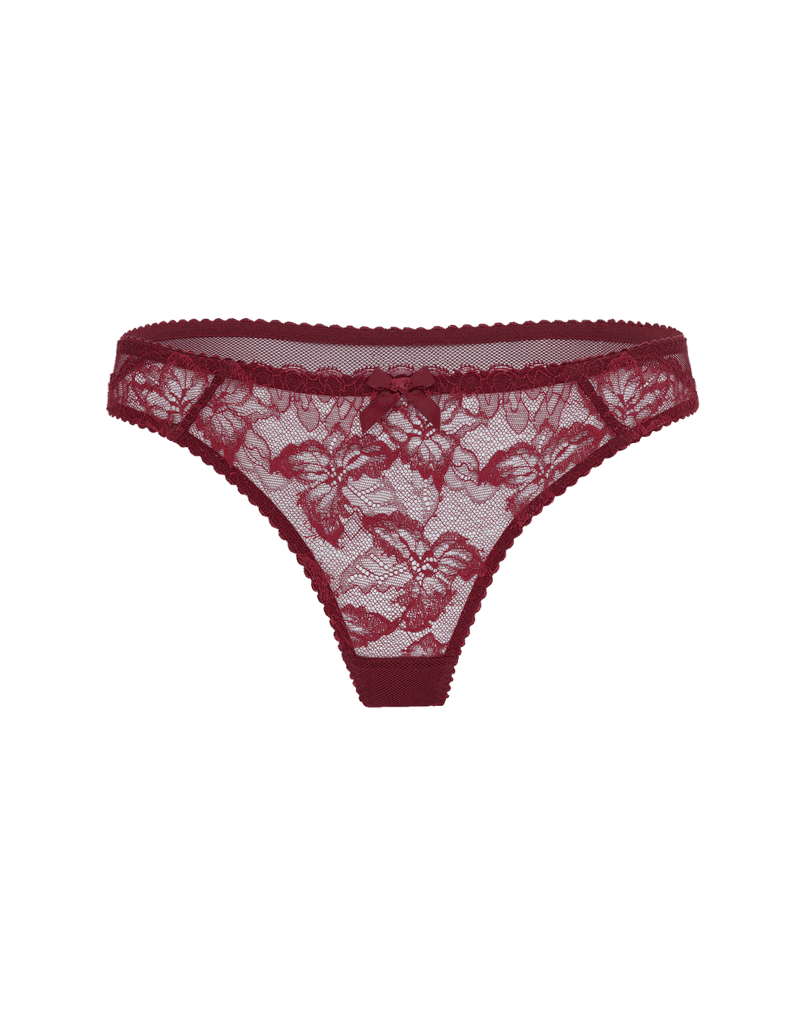 Leni Thong Burgundy | Agent Provocateur