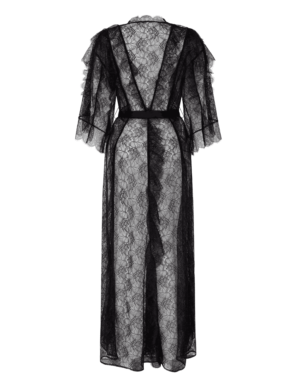 Pomona Dressing Gown Black | Agent Provocateur