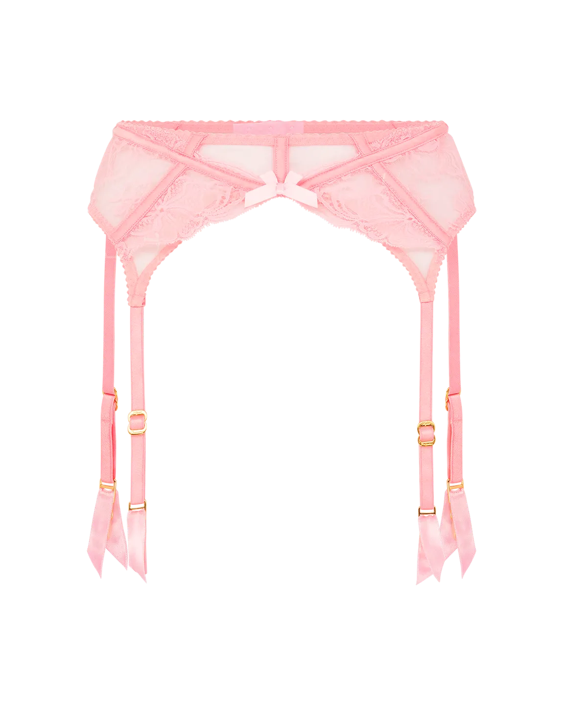 Rozlyn Suspender Baby Pink | Agent Provocateur