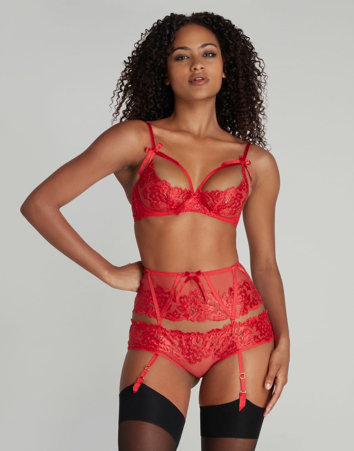 Cendrillon Suspender Red | Agent Provocateur