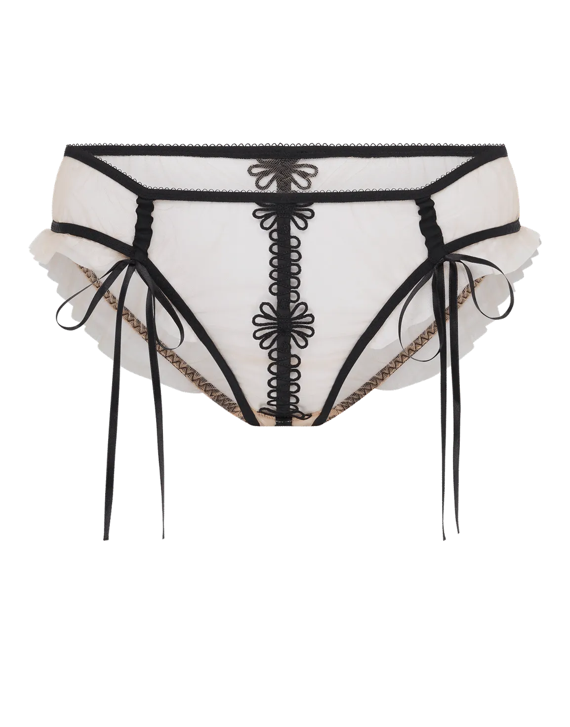 Coletta Ouvert Black/Sand | Agent Provocateur