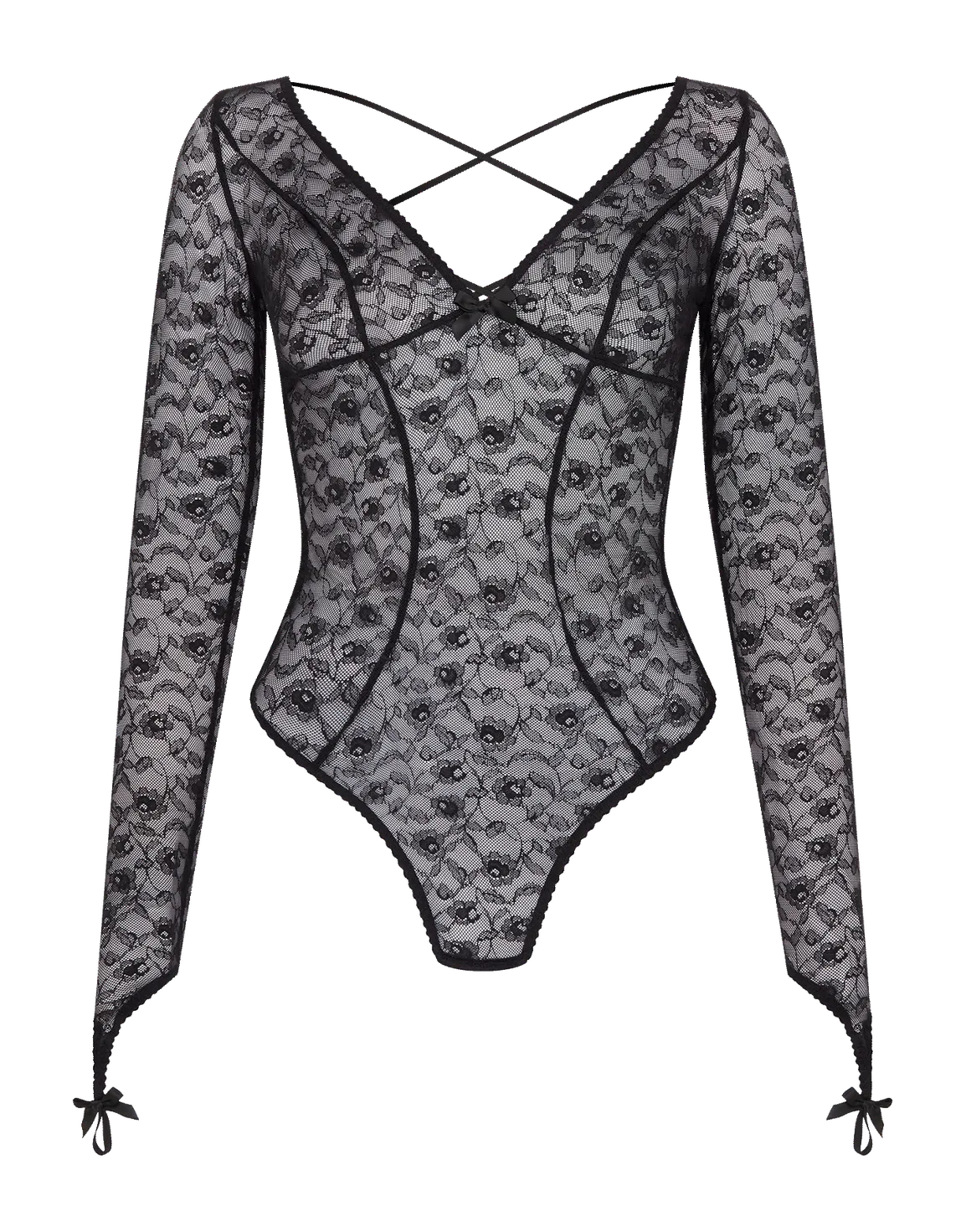 Daylia Sleeved Bodysuit | Agent Provocateur