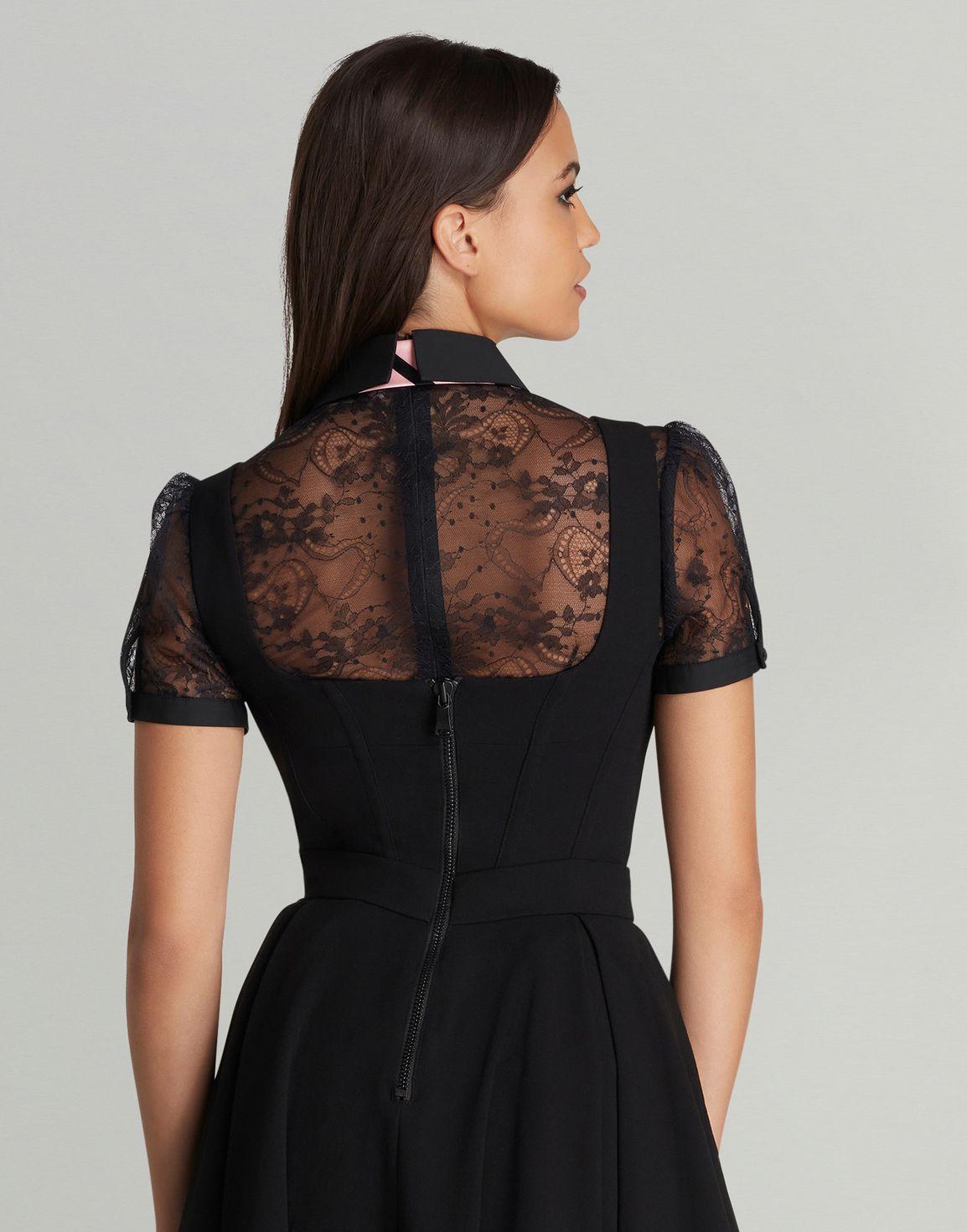 Dorothie Tie Pink/Black | Agent Provocateur