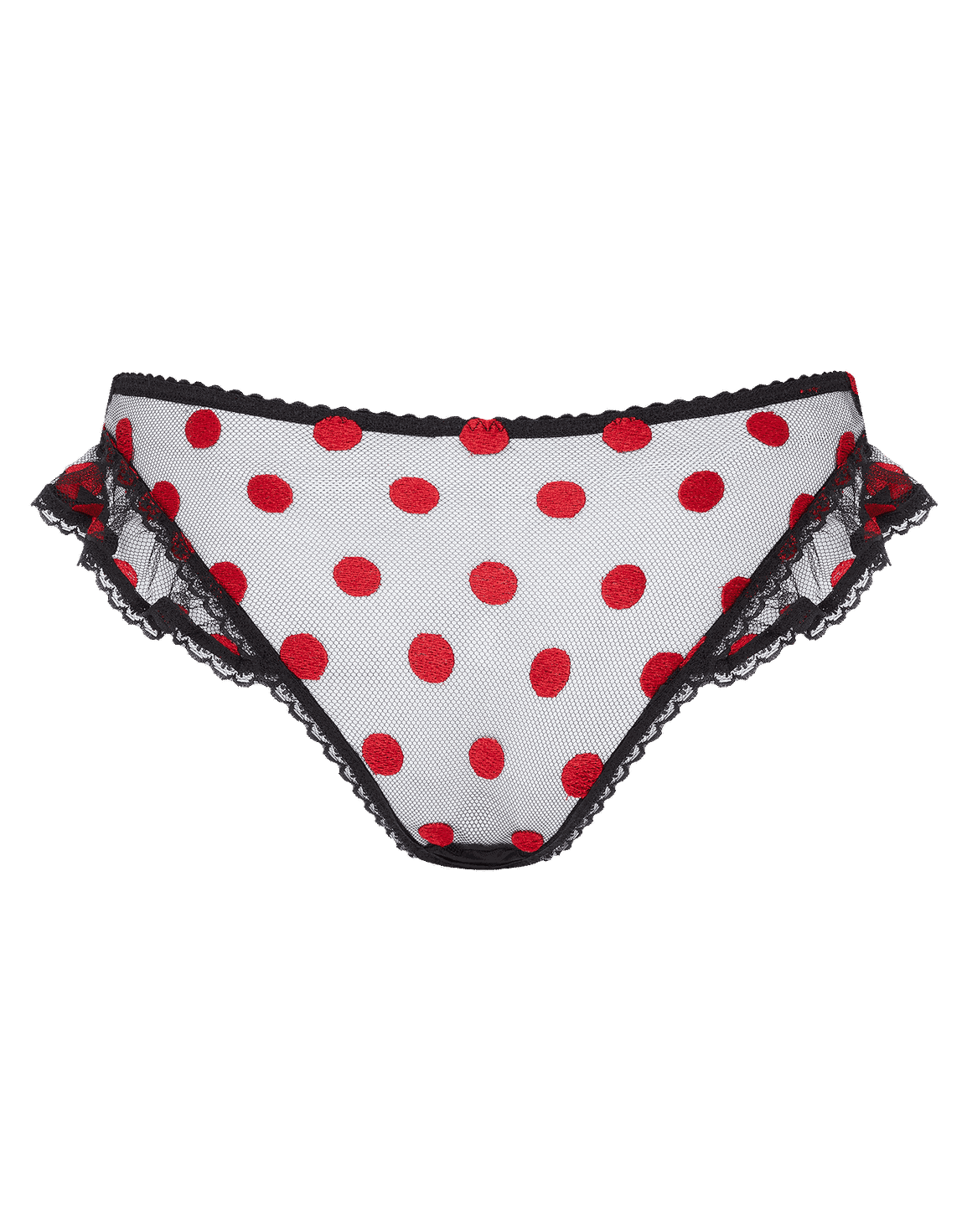 Gabby Brief Black/Red | Agent Provocateur