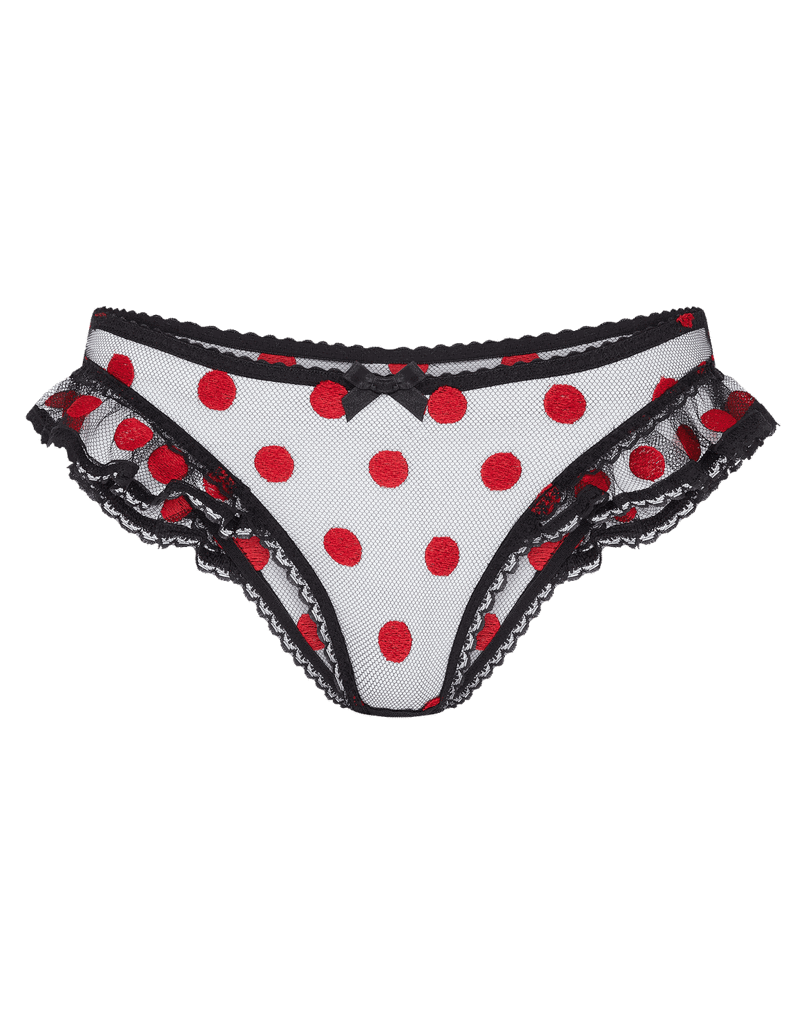 Gabby Brief Black/Red | Agent Provocateur
