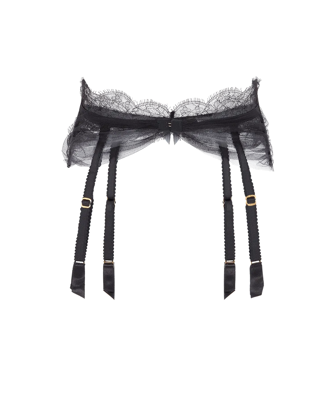Halley Suspender Black | Agent Provocateur