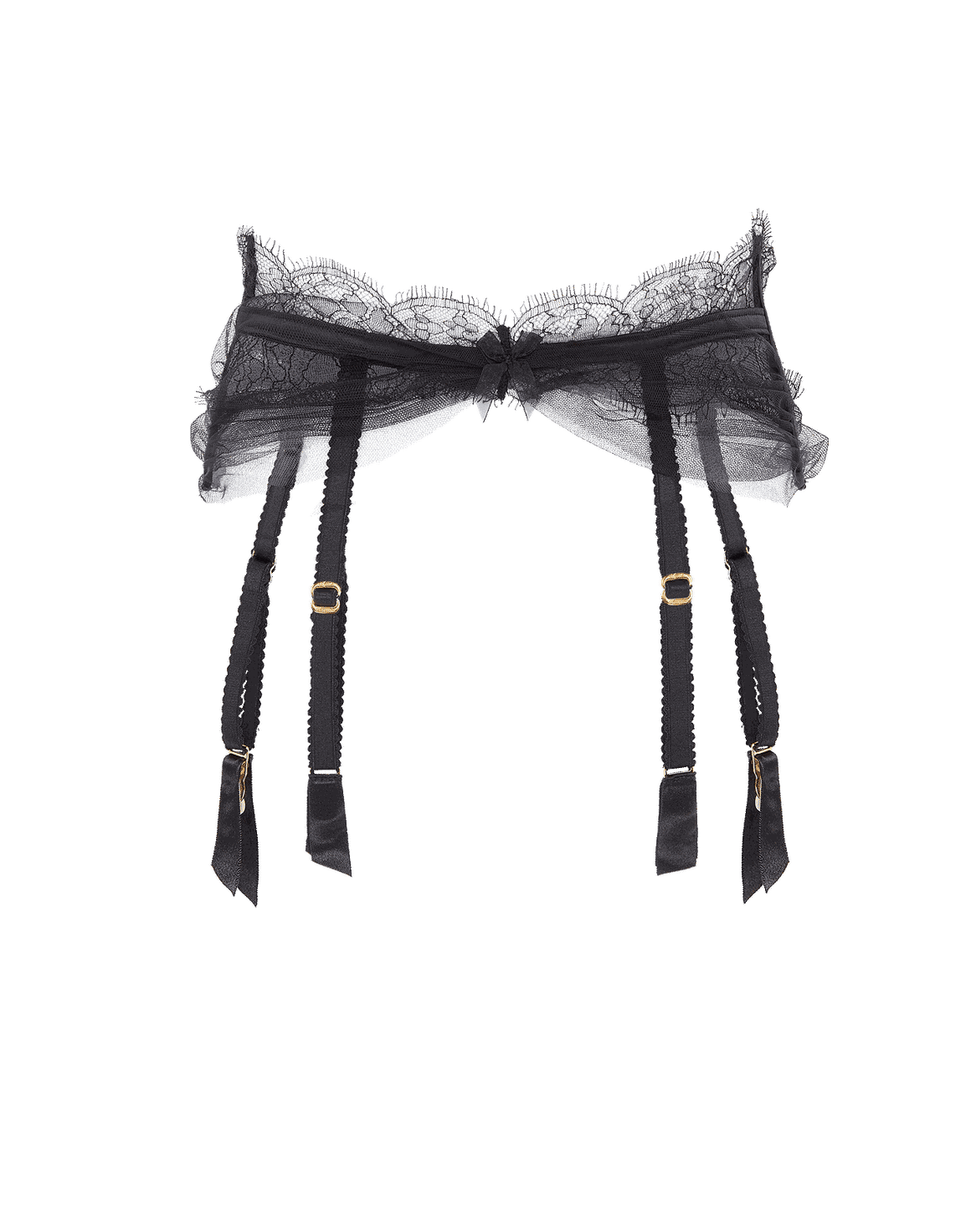Halley Suspender Black | Agent Provocateur
