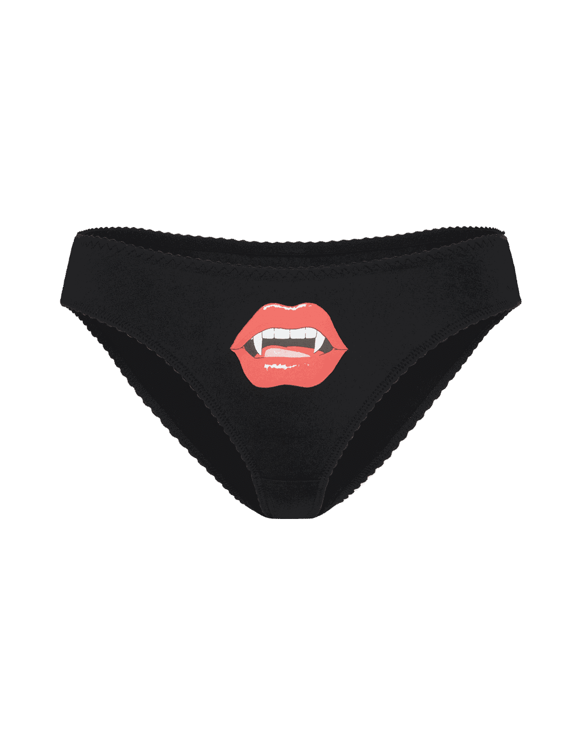 Horror Pyjama Brief Black/Red | Agent Provocateur