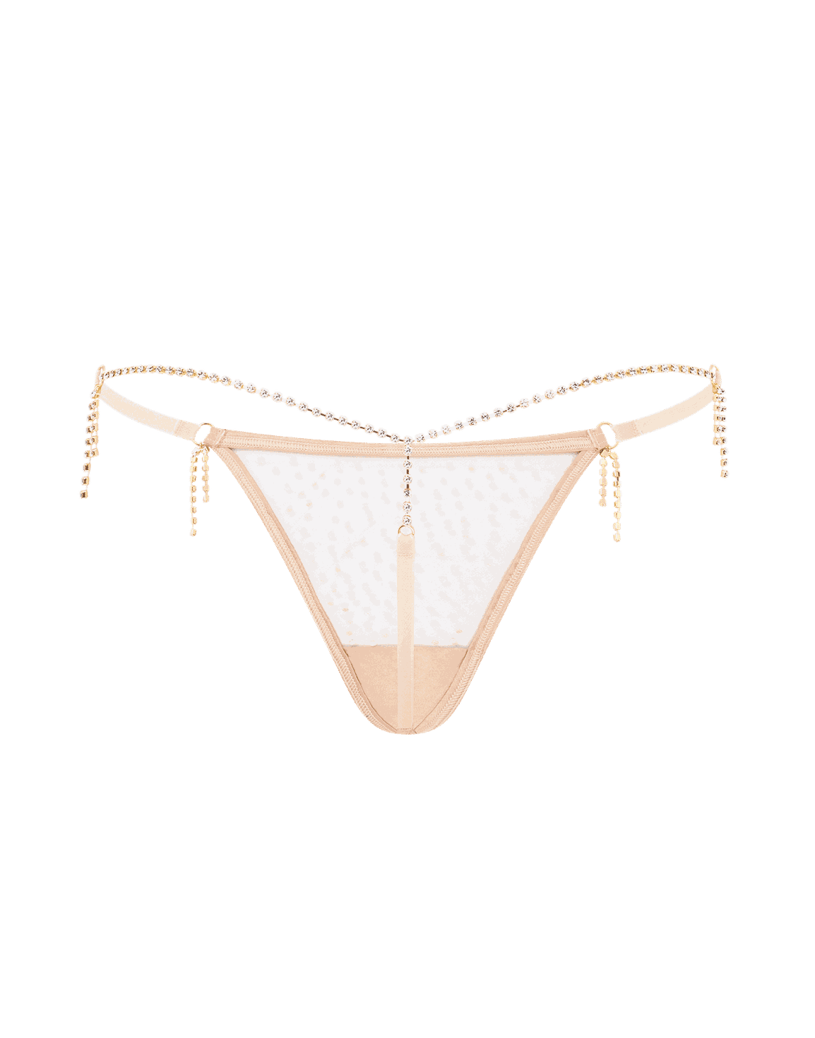 Iridessa Thong Sand/Iridescent | Agent Provocateur