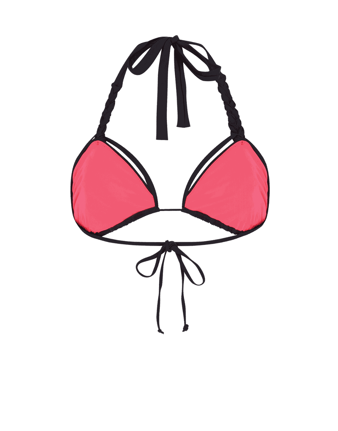 Laticia Bikini Top Black/Neon Pink | Agent Provocateur