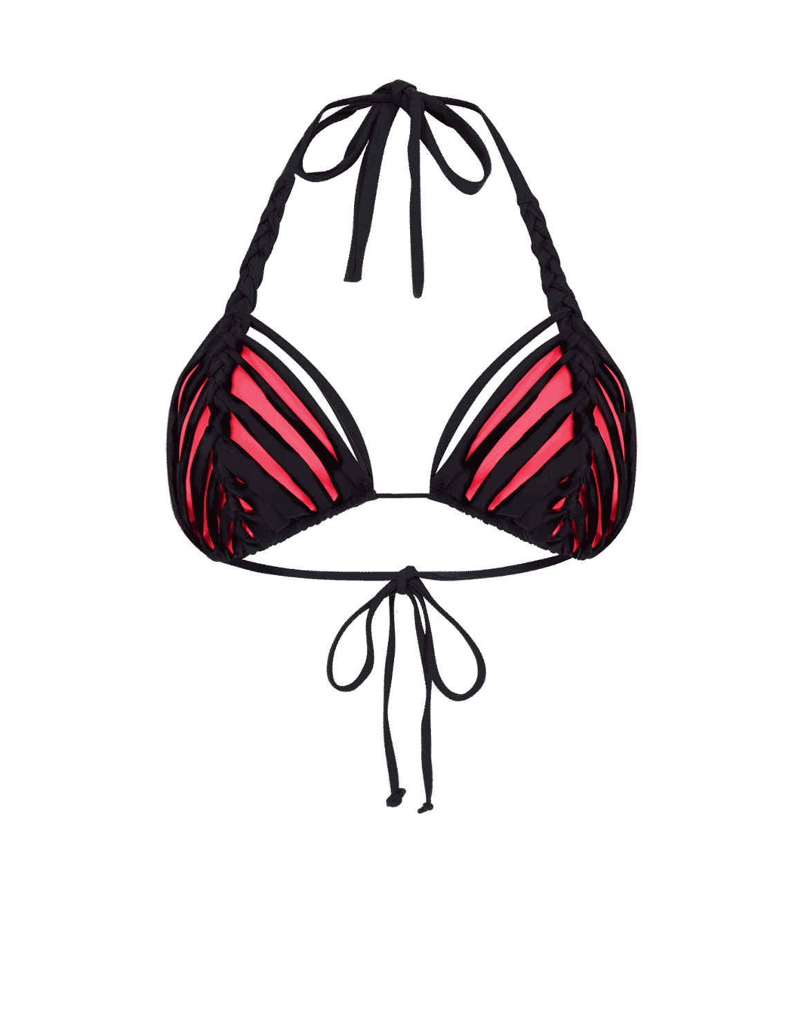 Laticia Bikini Top Black/Neon Pink | Agent Provocateur