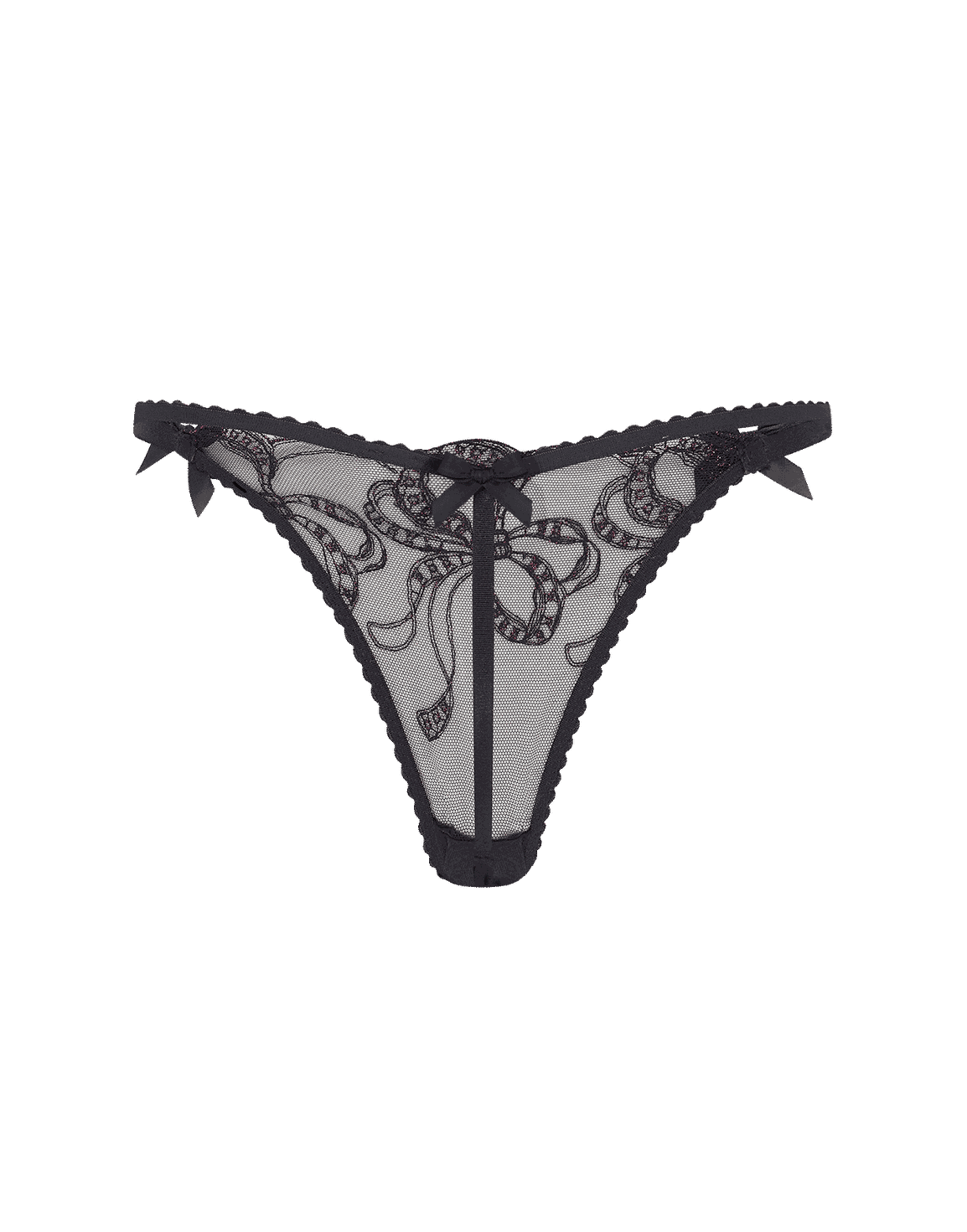 Louella Trixie Black/Pink | Agent Provocateur