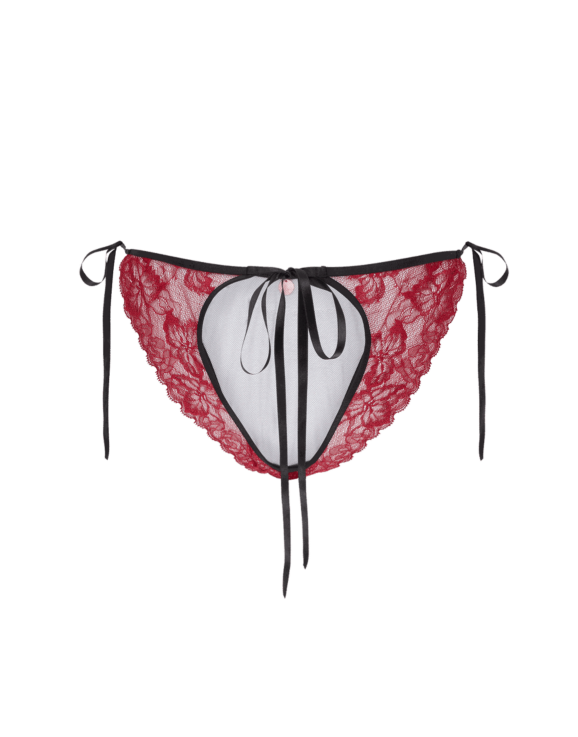 Otta Tie Side Brief Black/Red | Agent Provocateur