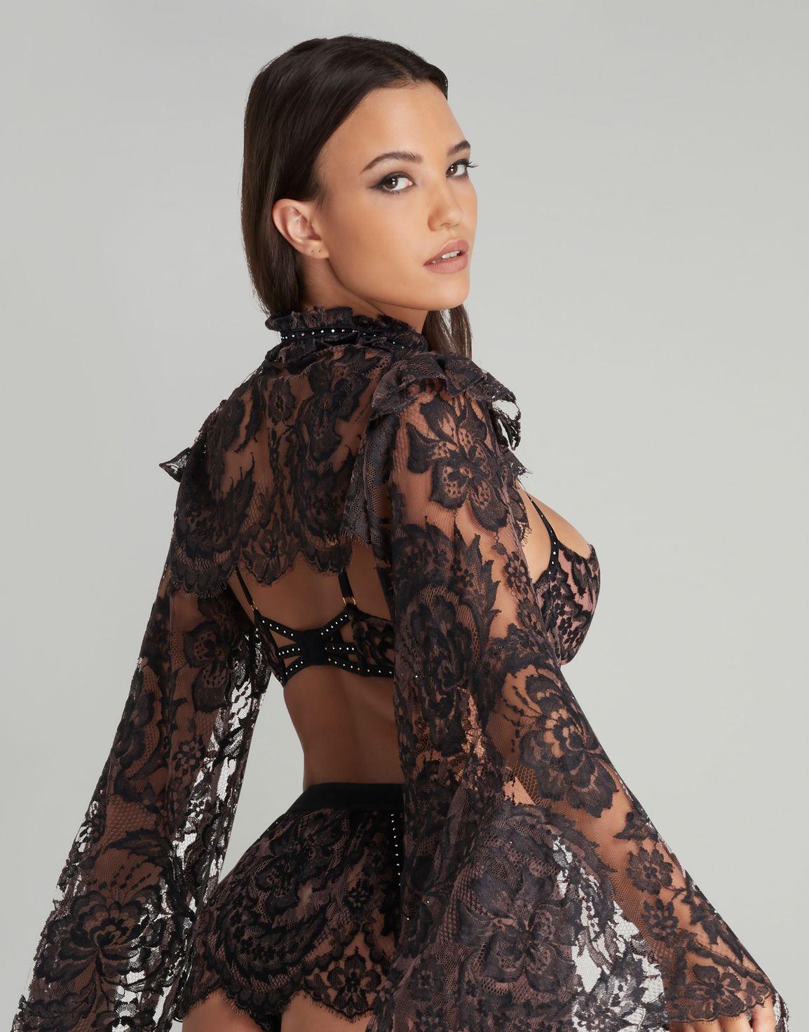 Temptressa Cape Mink/Black | Agent Provocateur