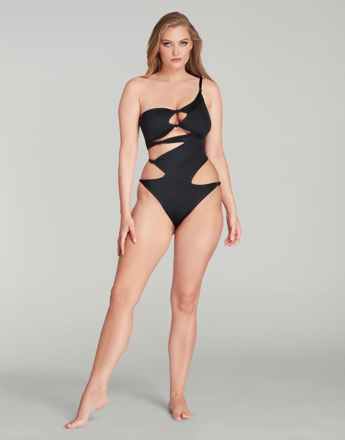 Zoria Swimsuit Black | Agent Provocateur