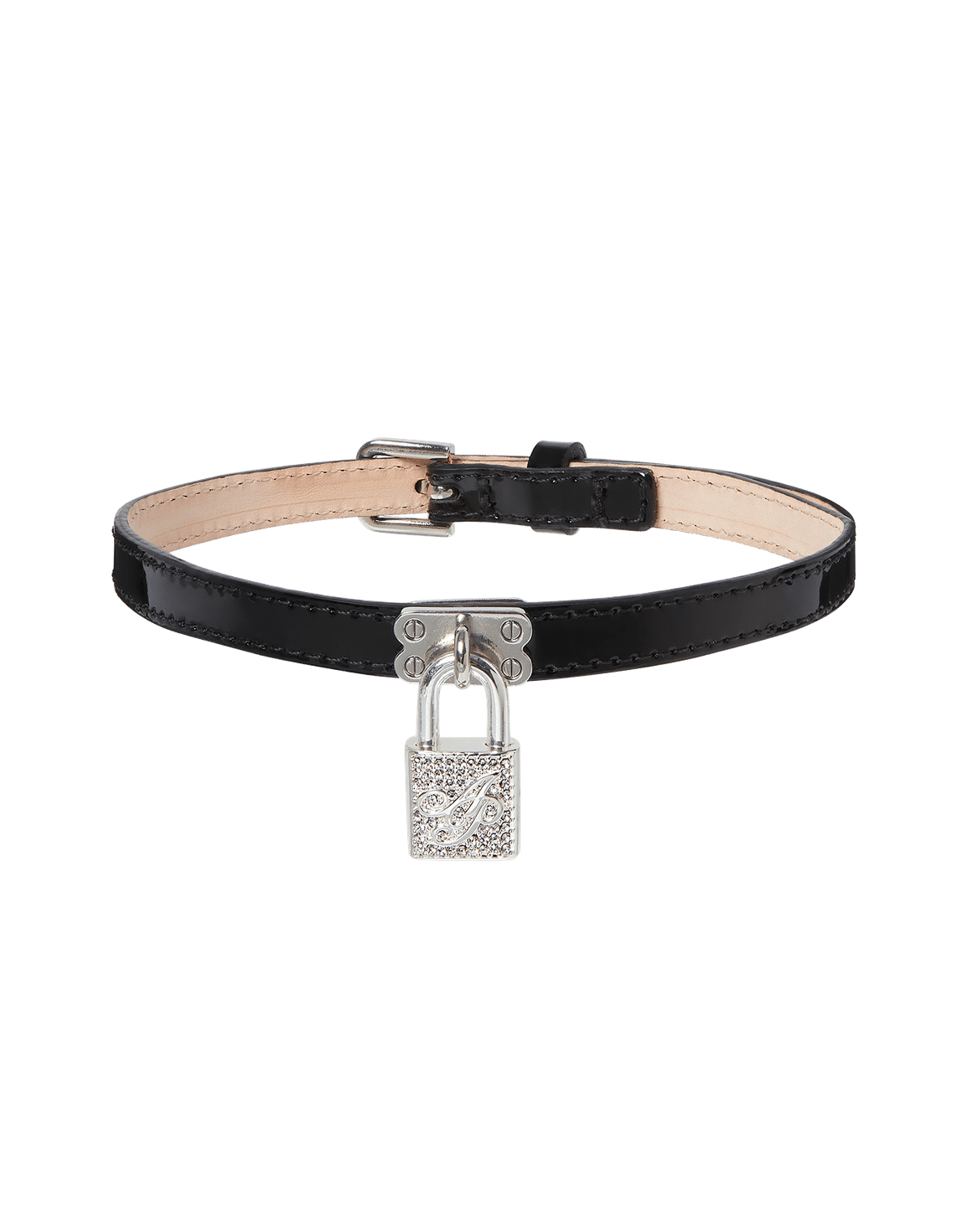 Bess Collar Black/Silver/Crystal | Agent Provocateur