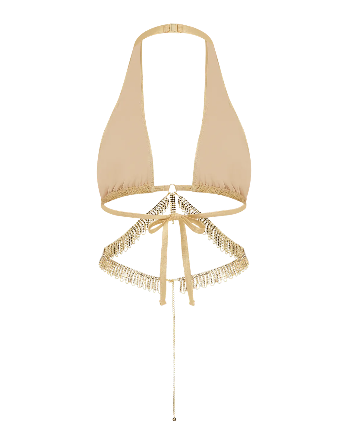 Cassiana Bikini Top Gold/Gold | Agent Provocateur