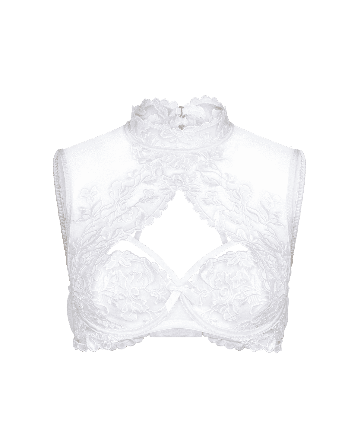 Darlia High Necked Underwired Bra | Agent Provocateur