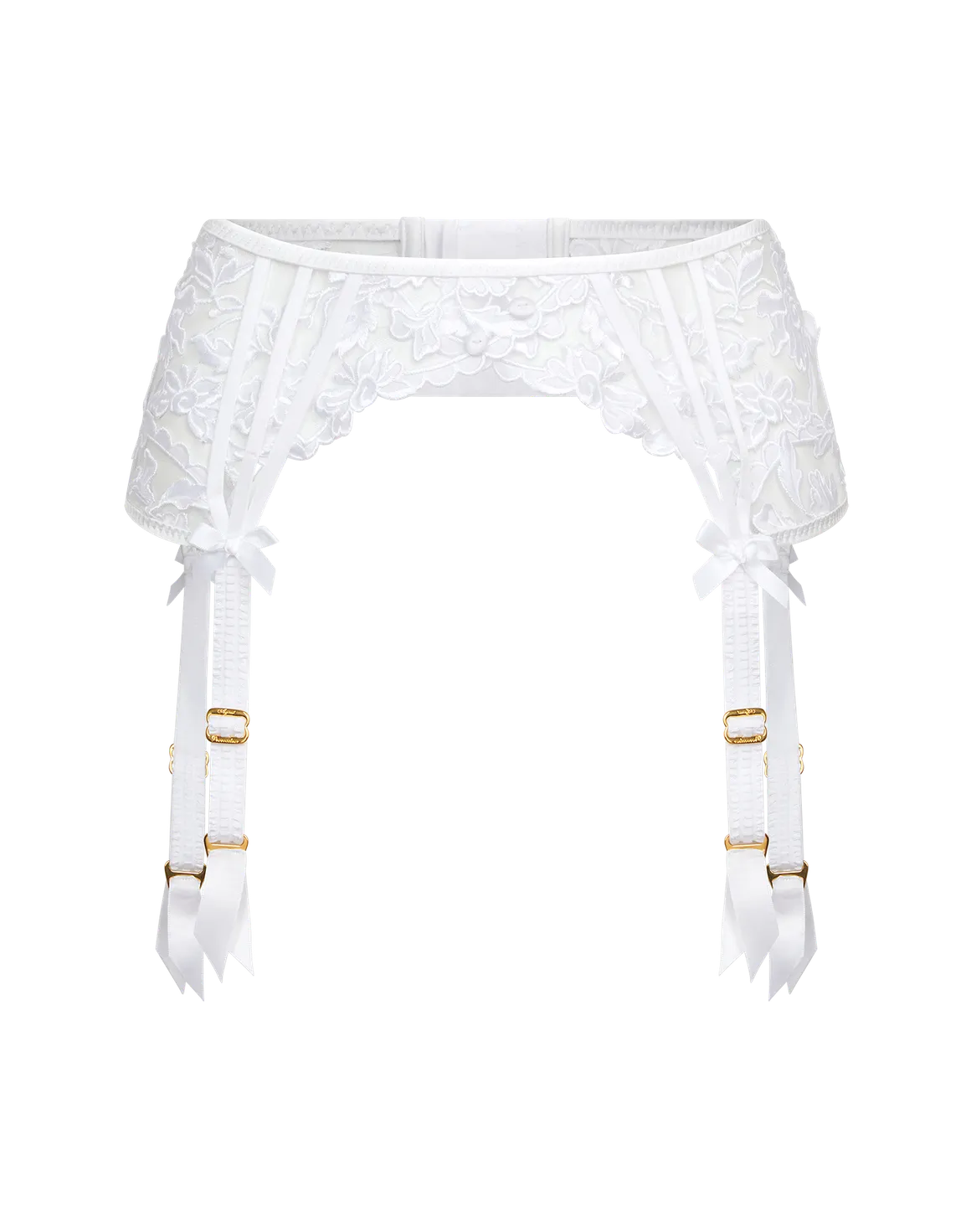 Darlia Suspender White | Agent Provocateur