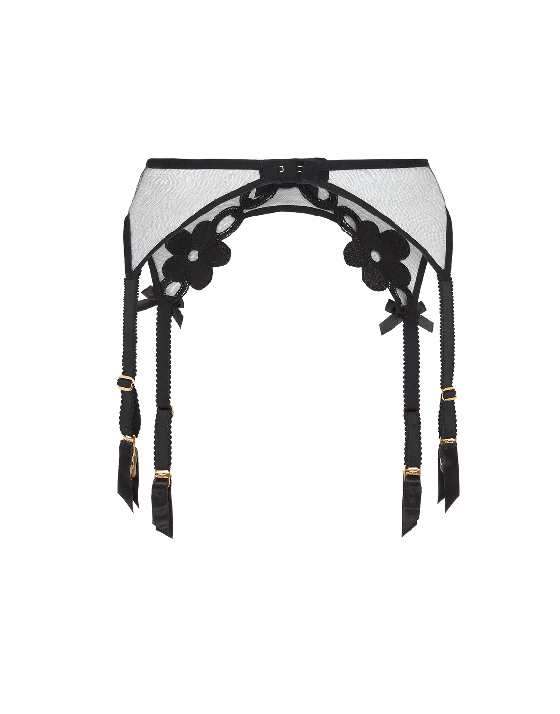 Daysi Suspender Black/Black | Agent Provocateur