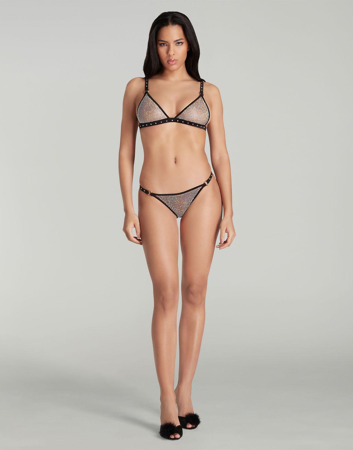Estellie Soft Cup Bra Black/Aurora Borealis | Agent Provocateur