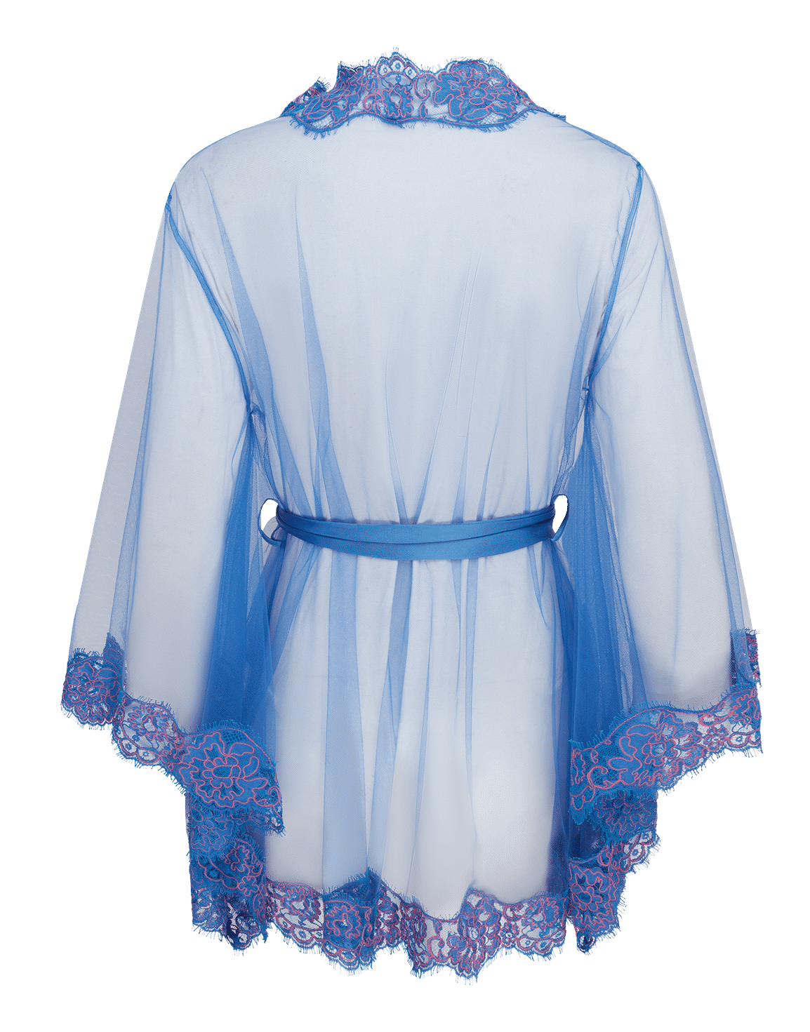 Eviee Short Kimono Blue | Agent Provocateur