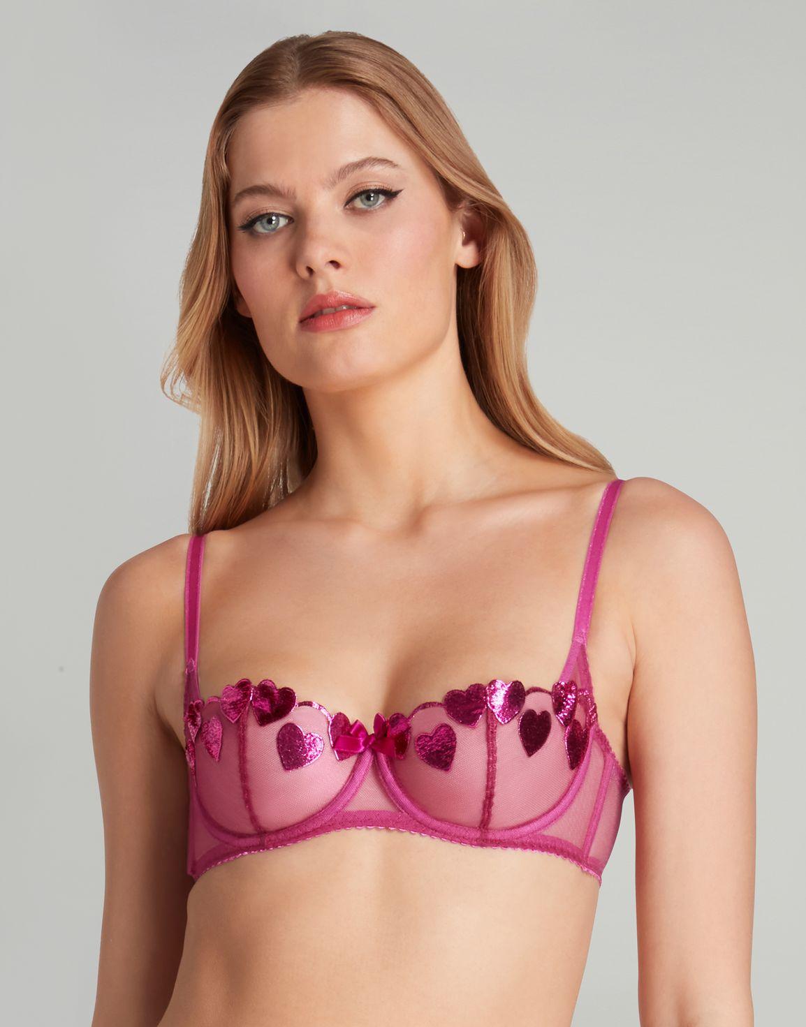 Liliya Balconette Underwired Bra Magenta | Agent Provocateur