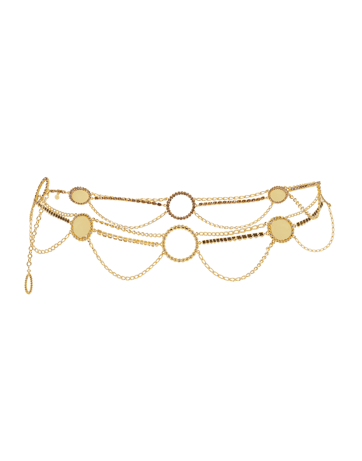 Lucia Belly Chain Gold/Gold | Agent Provocateur