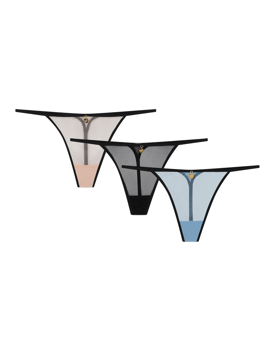 Menage A 3 Thong Triple Pack Multicolour | Agent Provocateur
