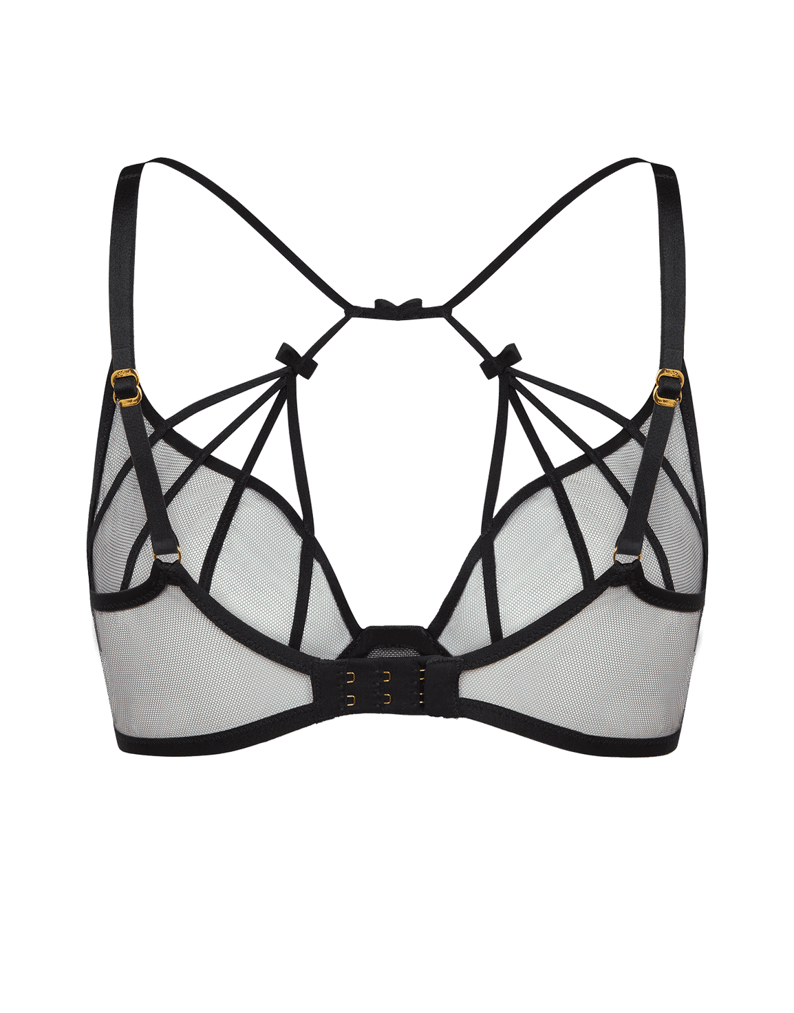 Missi Plunge Underwired Bra Black | Agent Provocateur