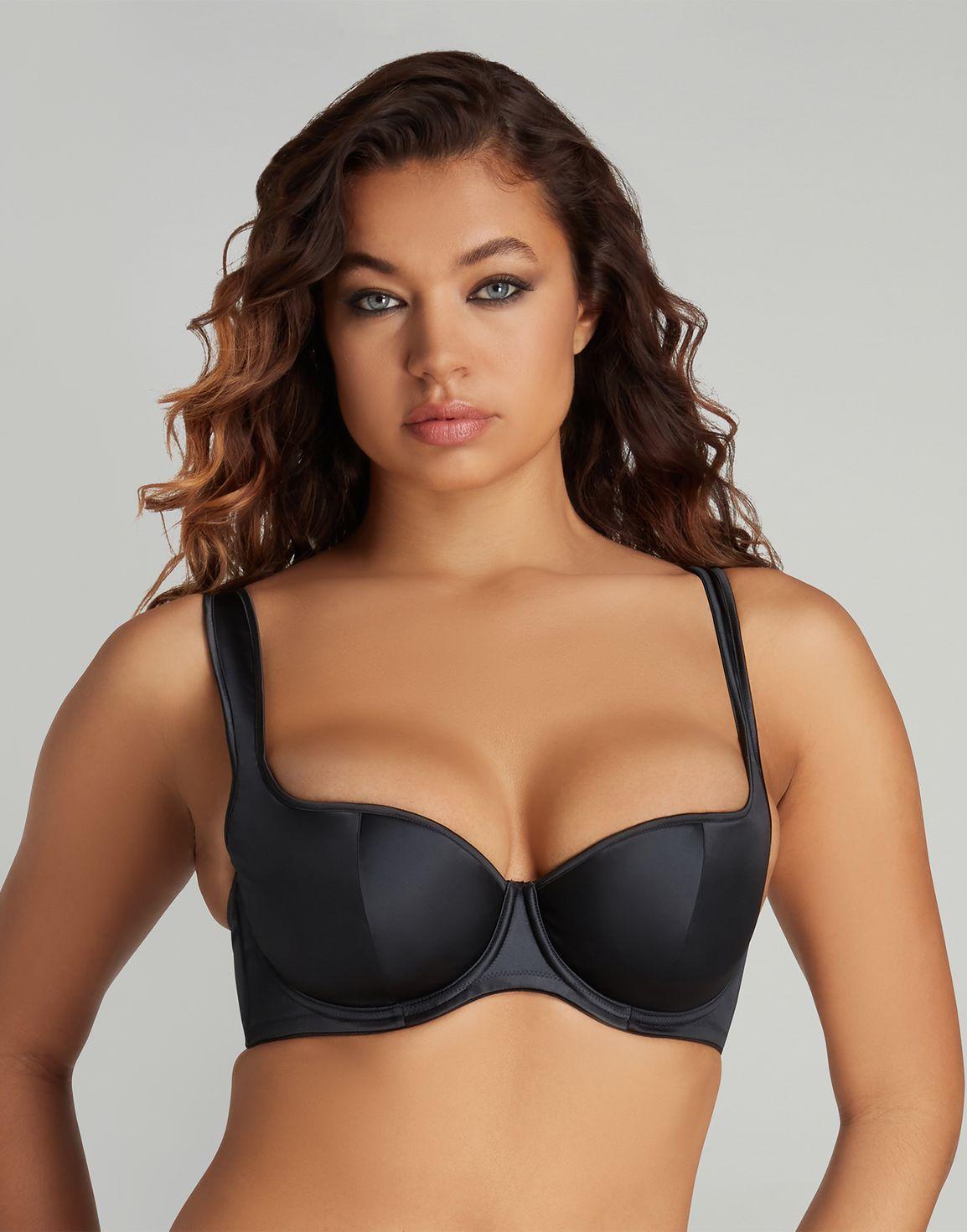 Nikita Demi Cup Underwired Bra Black | Agent Provocateur