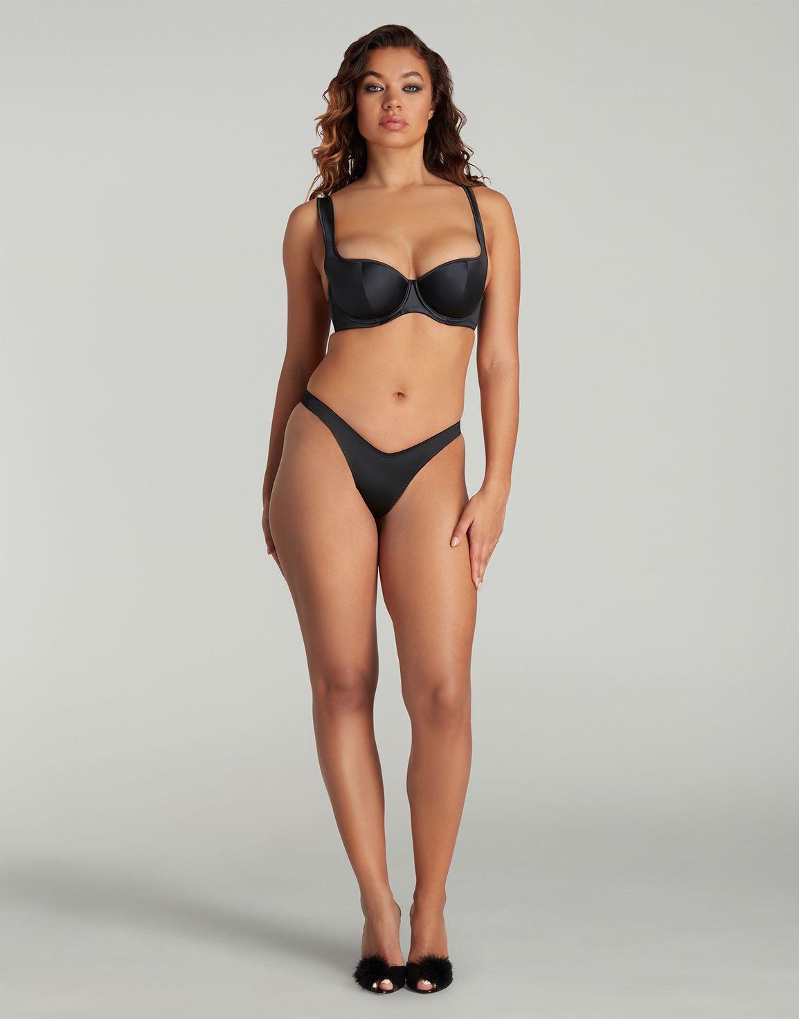 Nikita Demi Cup Underwired Bra Black | Agent Provocateur